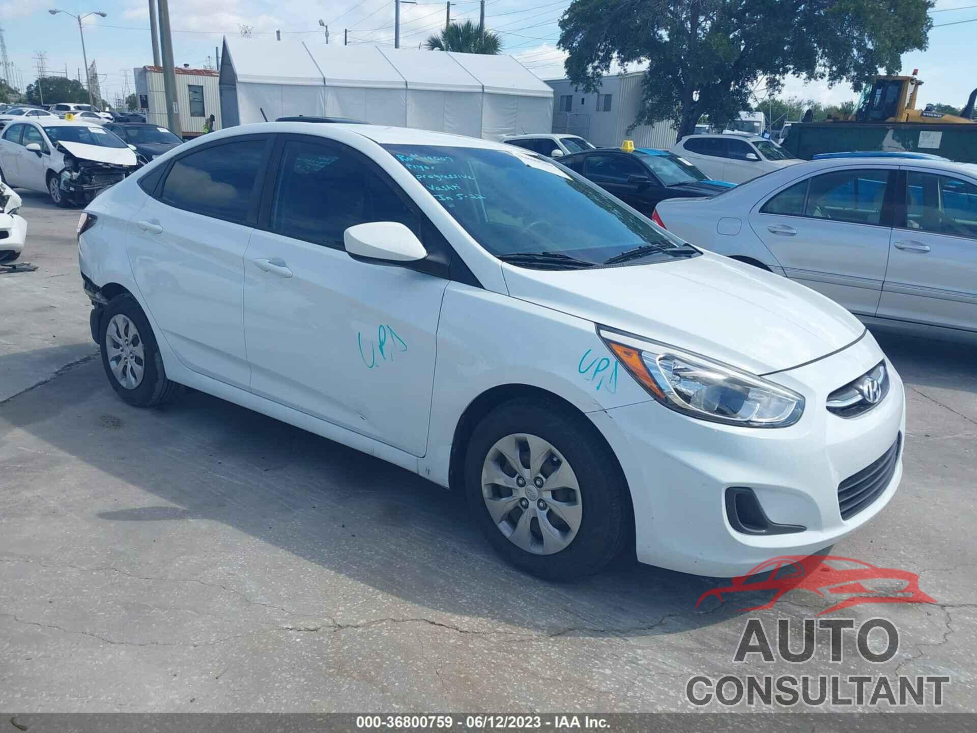 HYUNDAI ACCENT 2017 - KMHCT4AE6HU339884