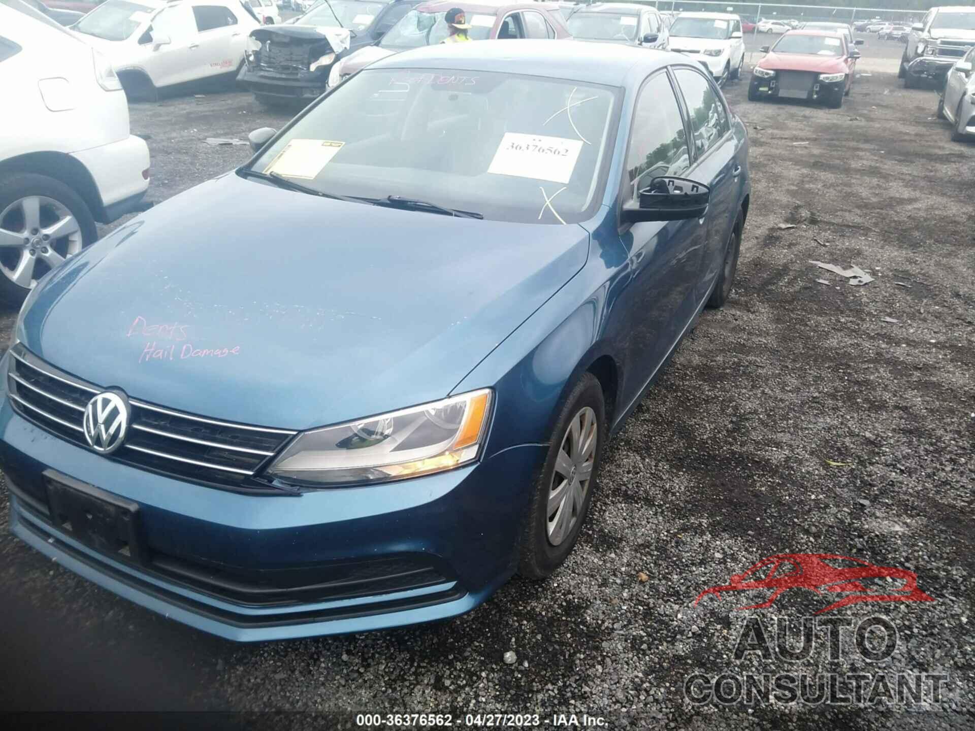 VOLKSWAGEN JETTA SEDAN 2016 - 3VW167AJ5GM289187