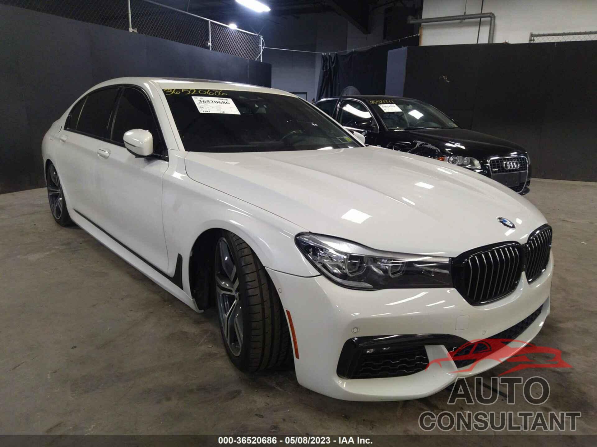 BMW 7 SERIES 2017 - WBA7E2C33HG741146