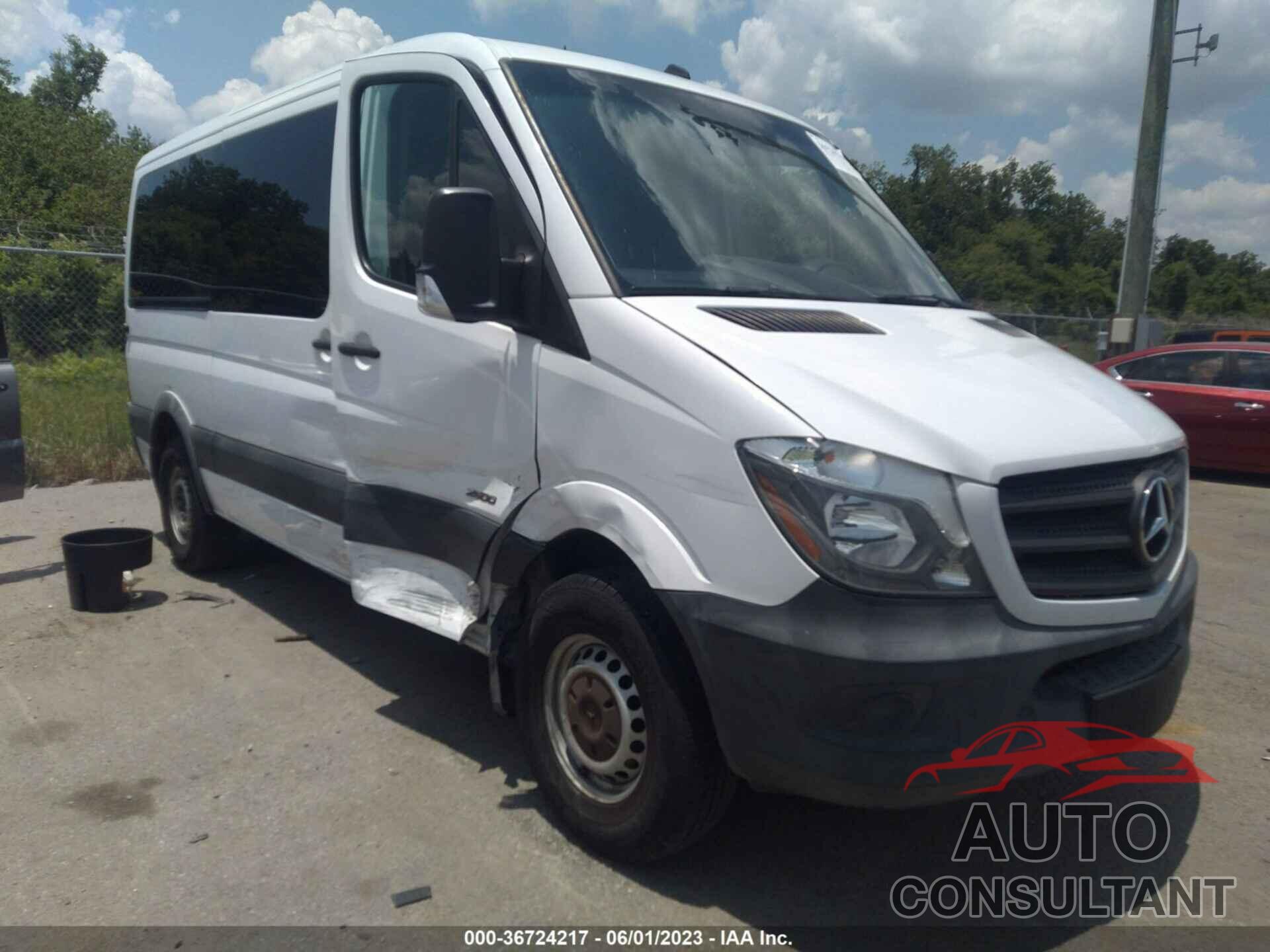 MERCEDES-BENZ SPRINTER PASSENGER VANS 2016 - WDZPE7DD0GP226224