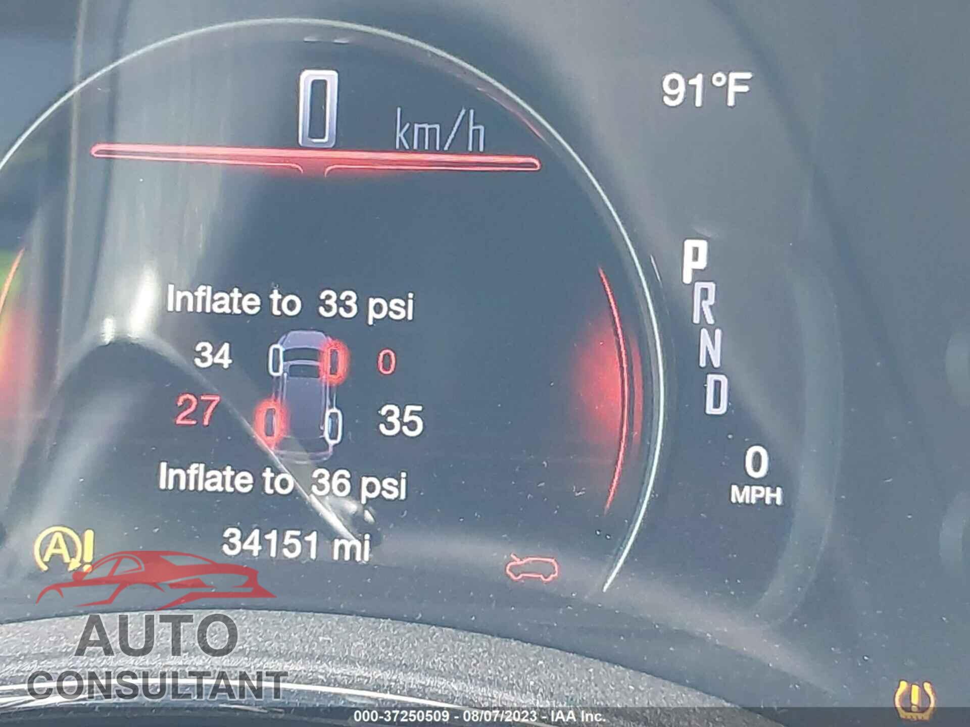 DODGE DURANGO 2021 - 1C4RDHDG3MC835807