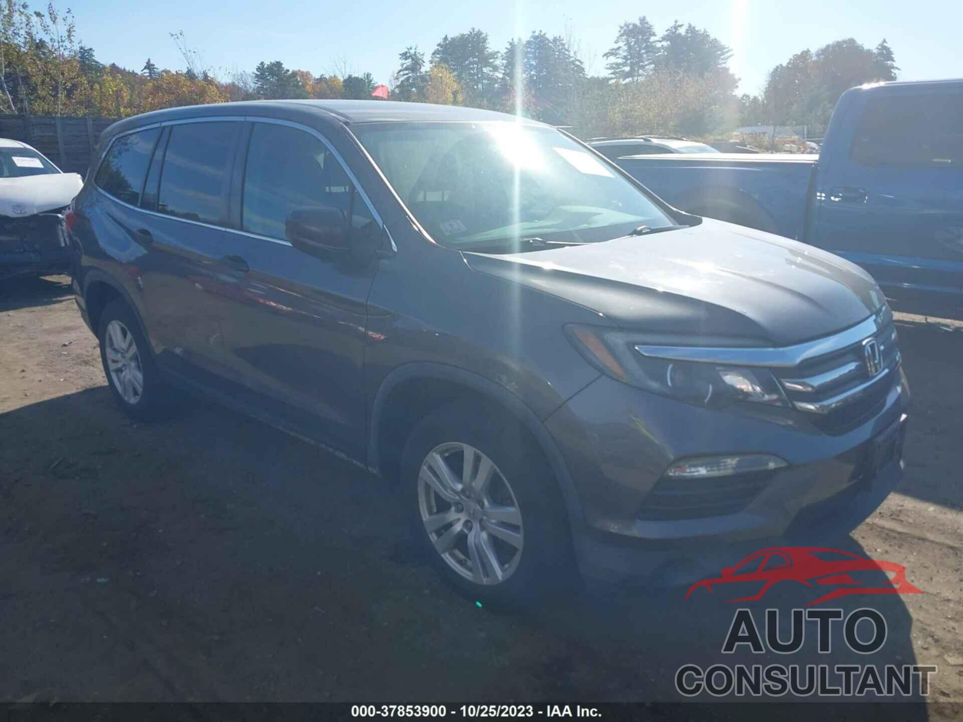 HONDA PILOT 2016 - 5FNYF6H16GB079929