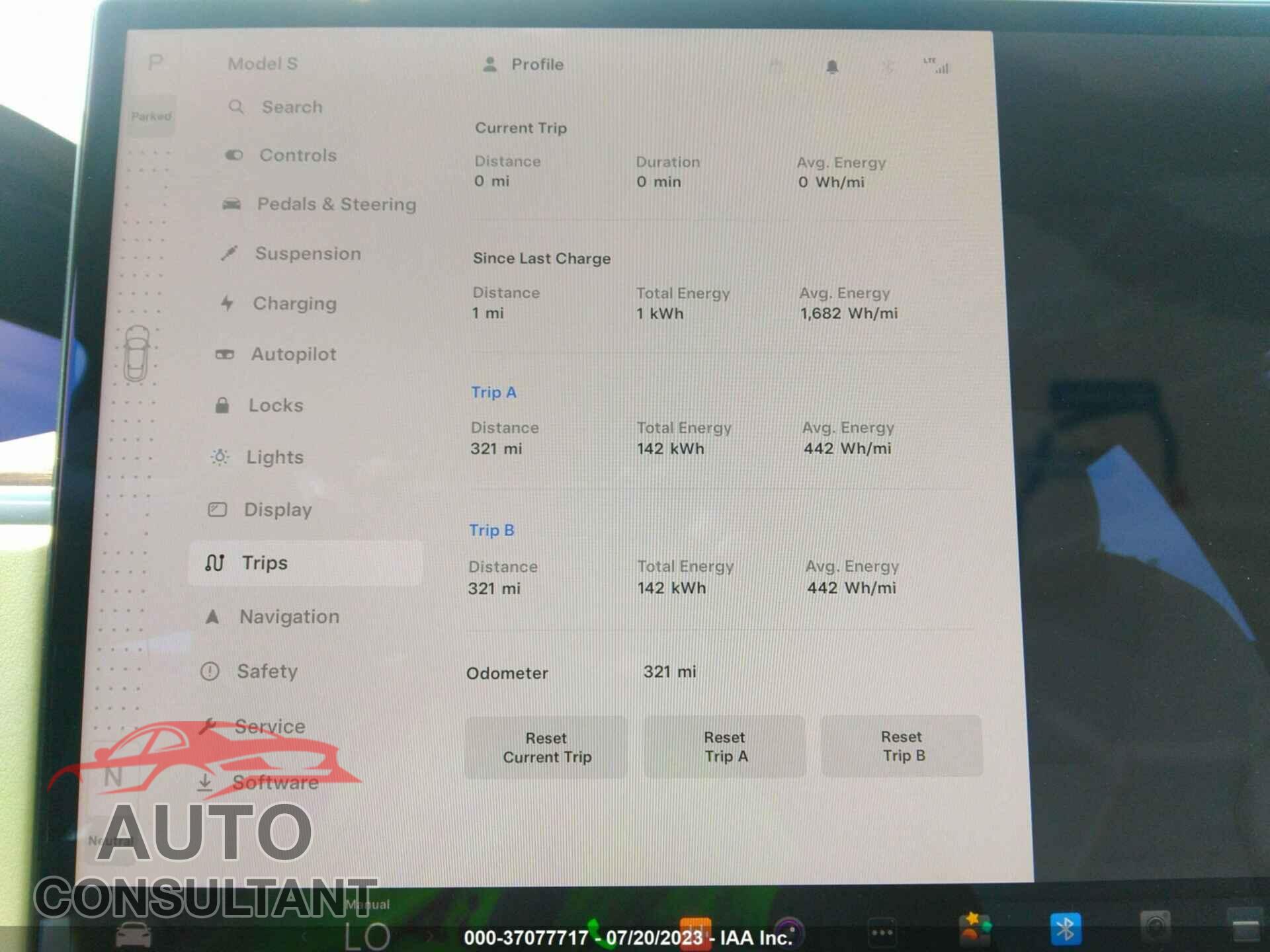 TESLA MODEL S 2023 - 5YJSA1E54PF511108