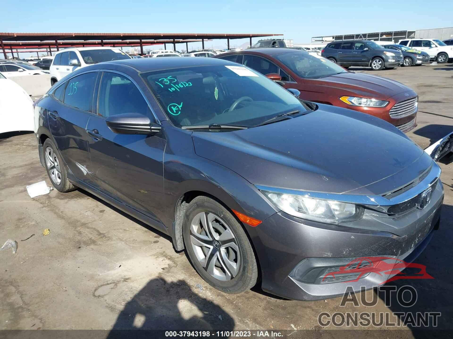 HONDA CIVIC SEDAN 2017 - 19XFC2F52HE025629