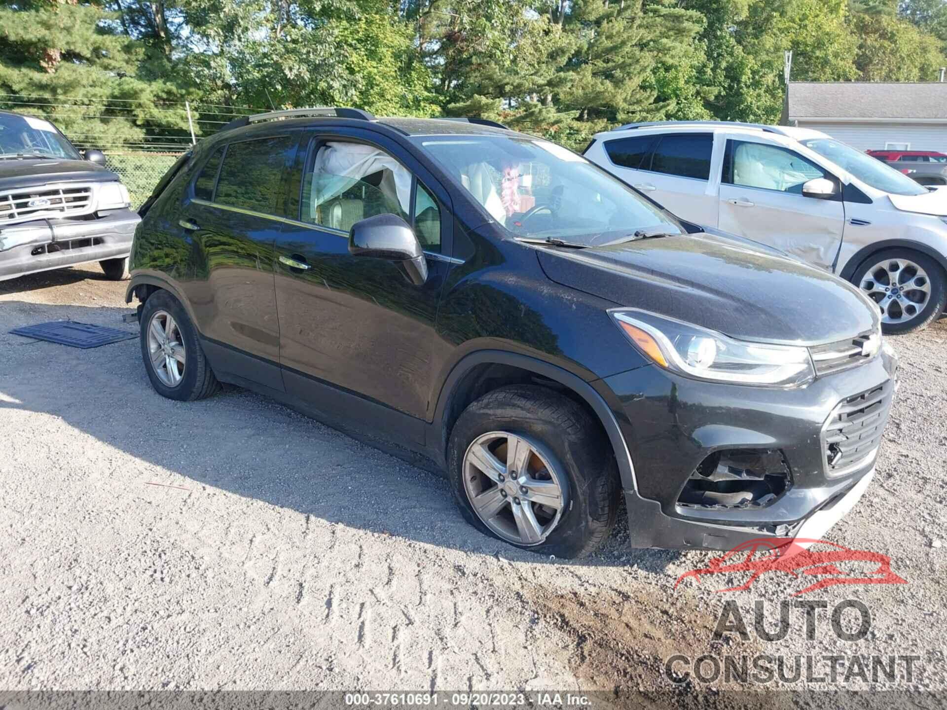 CHEVROLET TRAX 2019 - KL7CJPSB8KB825340