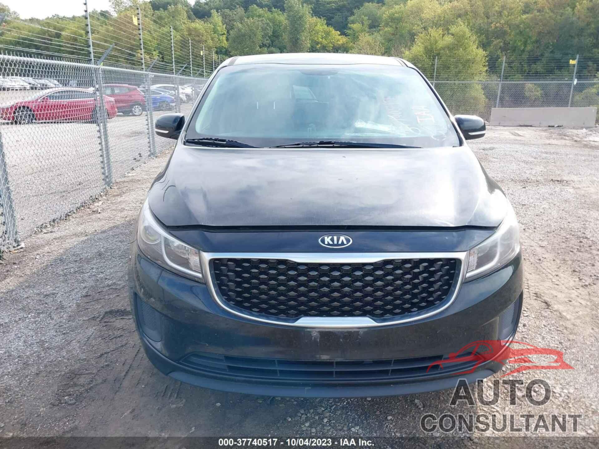 KIA SEDONA 2017 - KNDMB5C15H6244720