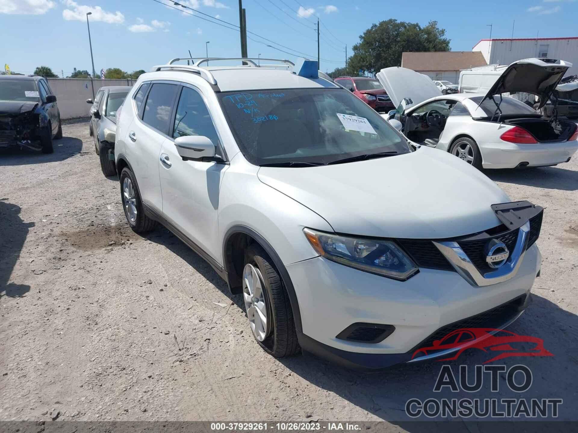 NISSAN ROGUE 2016 - 5N1AT2MT3GC847238