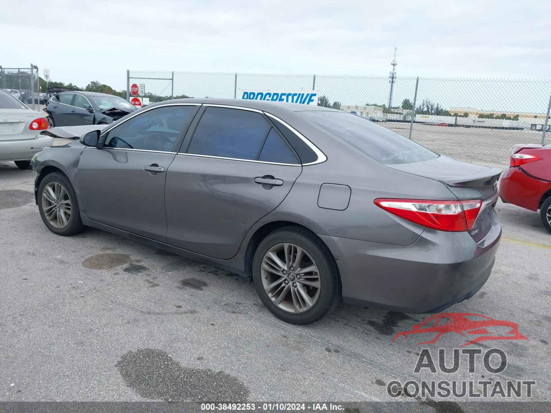 TOYOTA CAMRY 2017 - 4T1BF1FK0HU775713