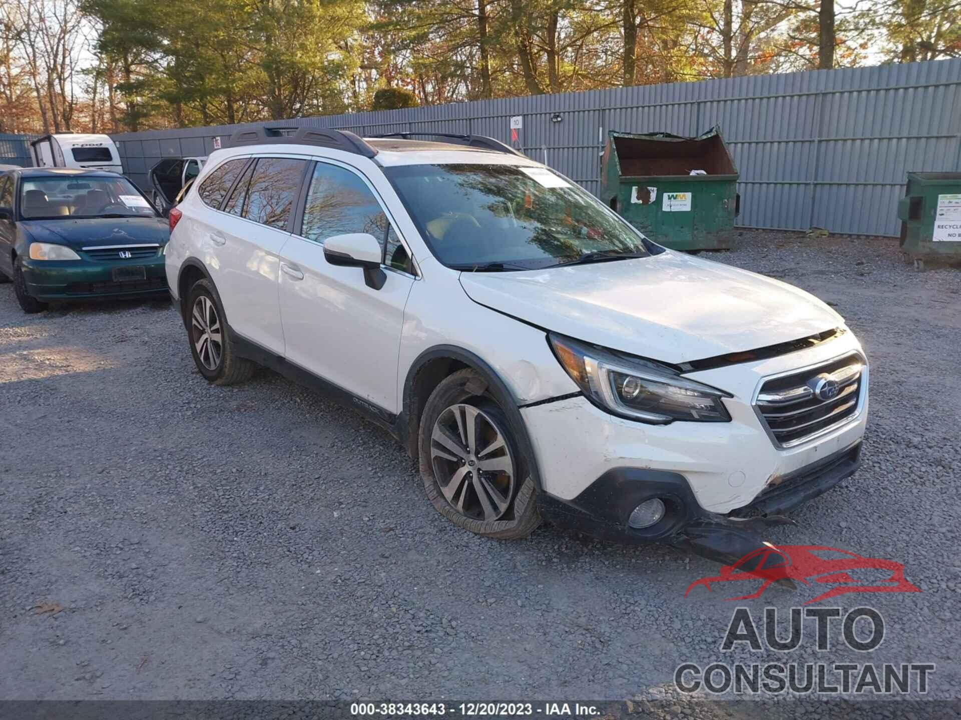 SUBARU OUTBACK 2018 - 4S4BSANC6J3337179
