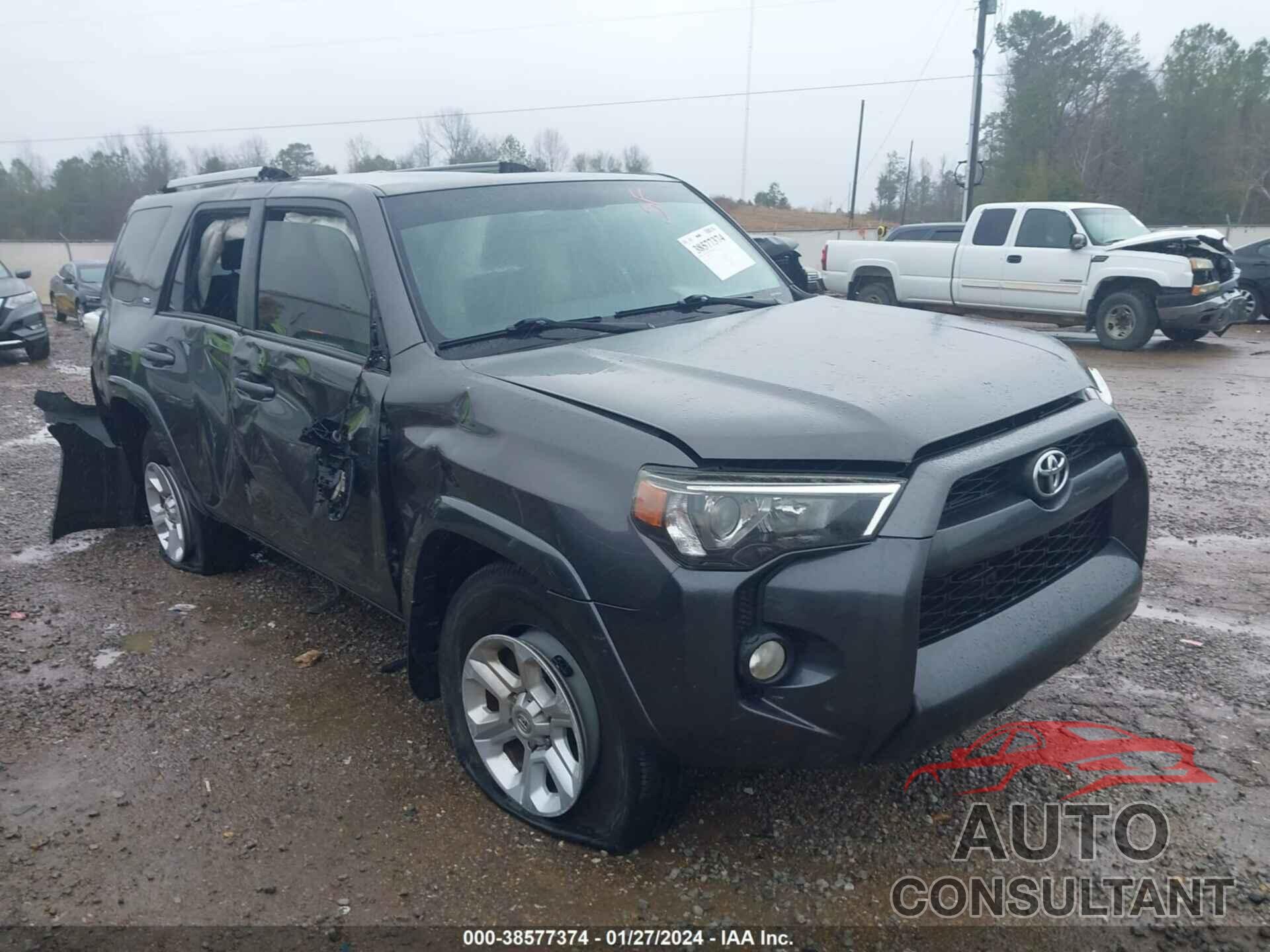 TOYOTA 4RUNNER 2017 - JTEZU5JR9H5159065