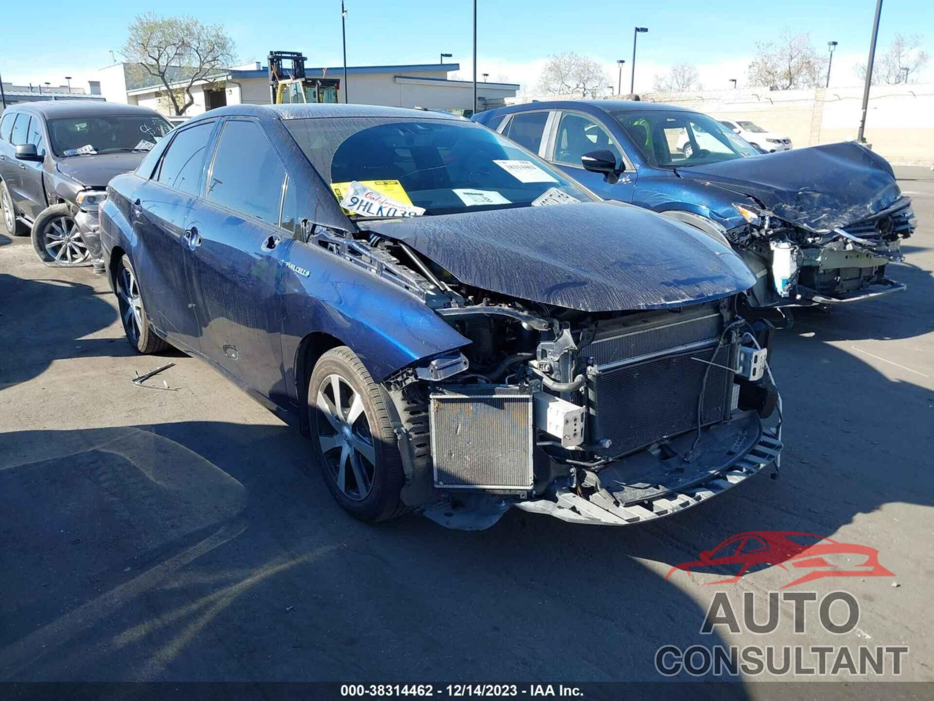 TOYOTA MIRAI 2017 - JTDBVRBD6HA002503