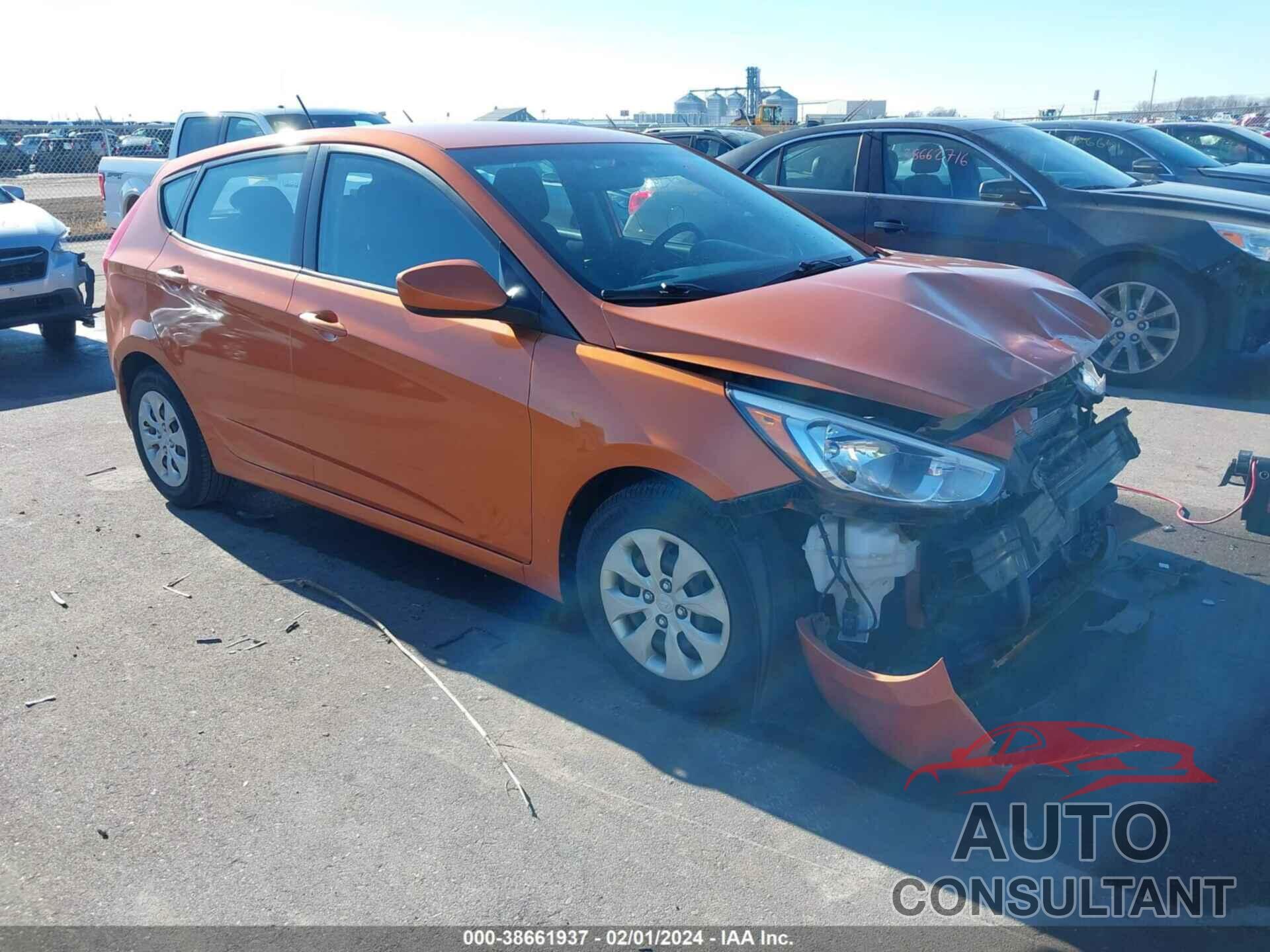 HYUNDAI ACCENT 2017 - KMHCT5AE4HU307778