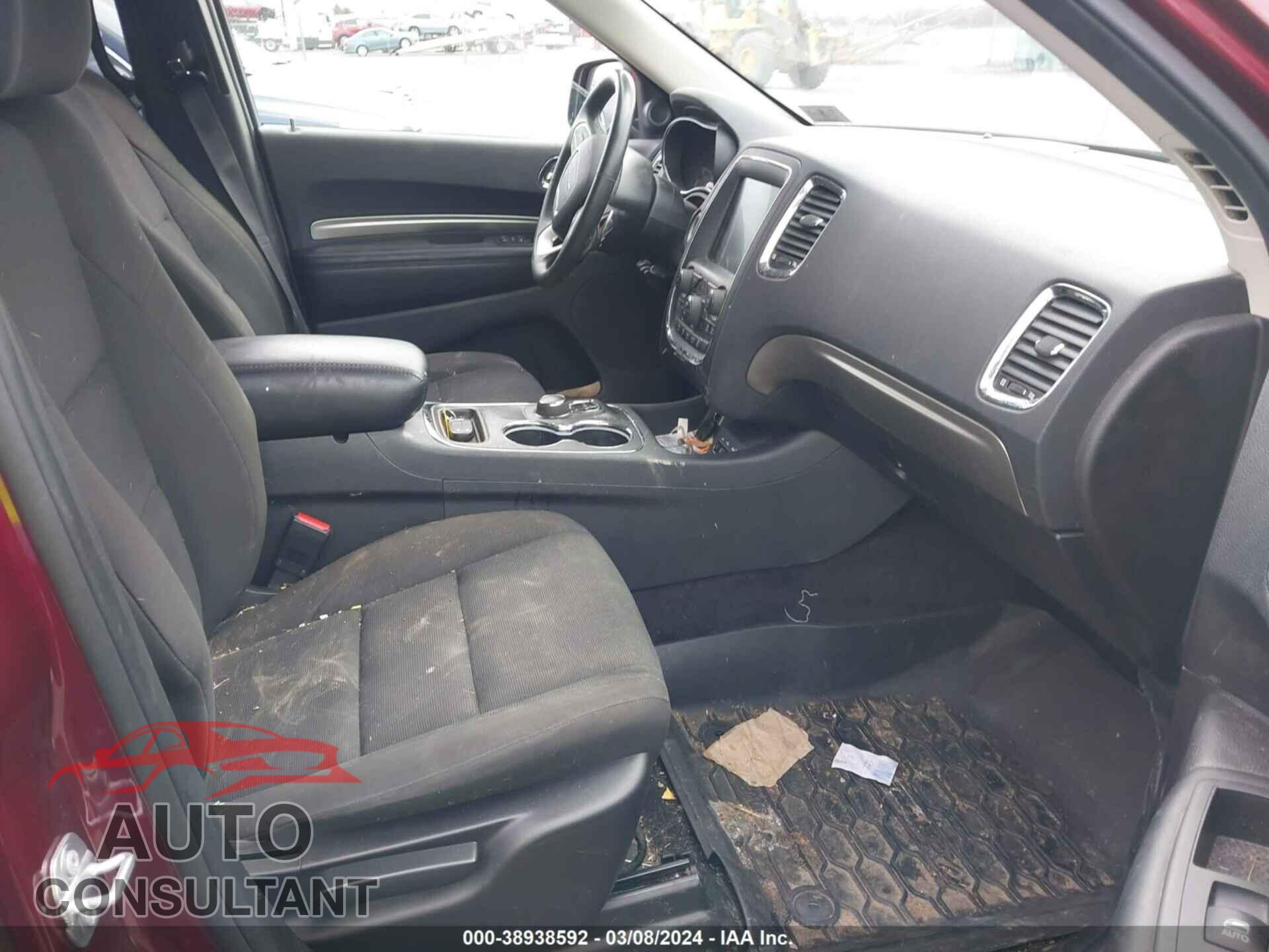 DODGE DURANGO 2017 - 1C4RDJAG2HC601451