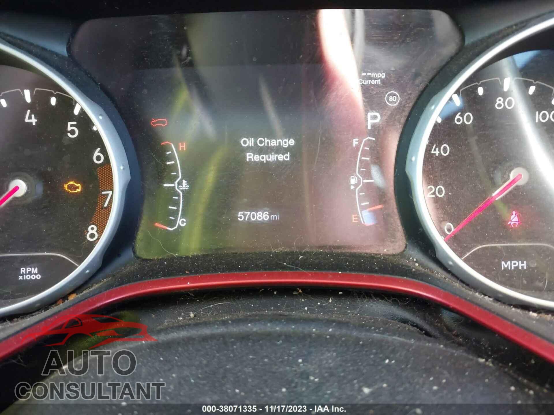 JEEP COMPASS 2017 - 3C4NJDDB9HT631110