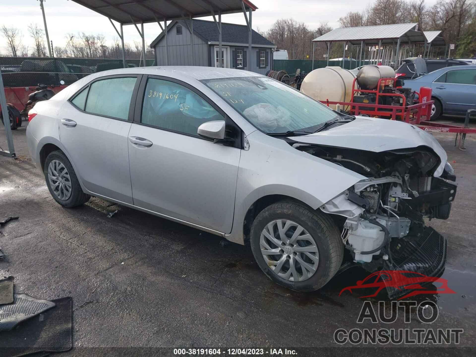 TOYOTA COROLLA 2019 - 2T1BURHEXKC242644
