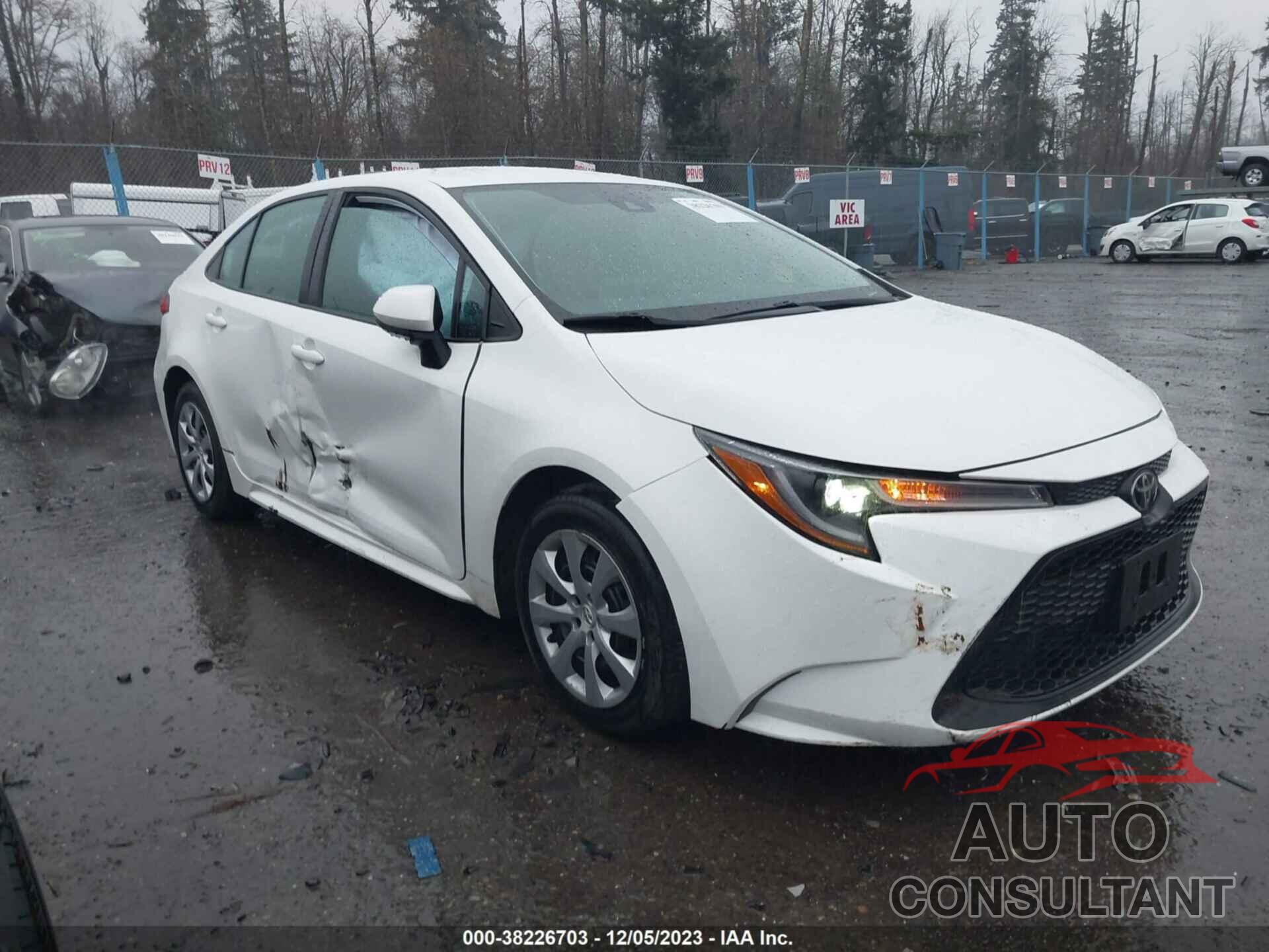 TOYOTA COROLLA 2020 - 5YFEPRAE3LP083157