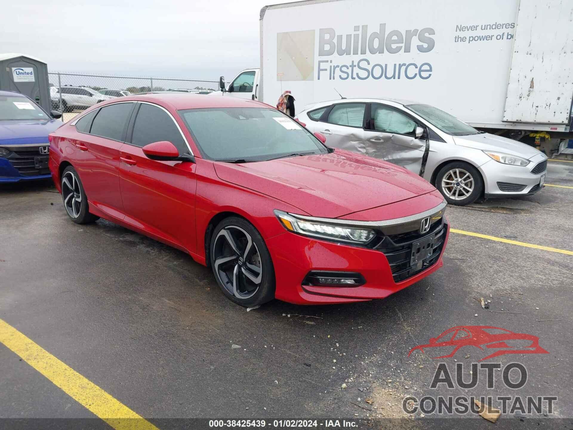 HONDA ACCORD 2018 - 1HGCV1F3XJA203027