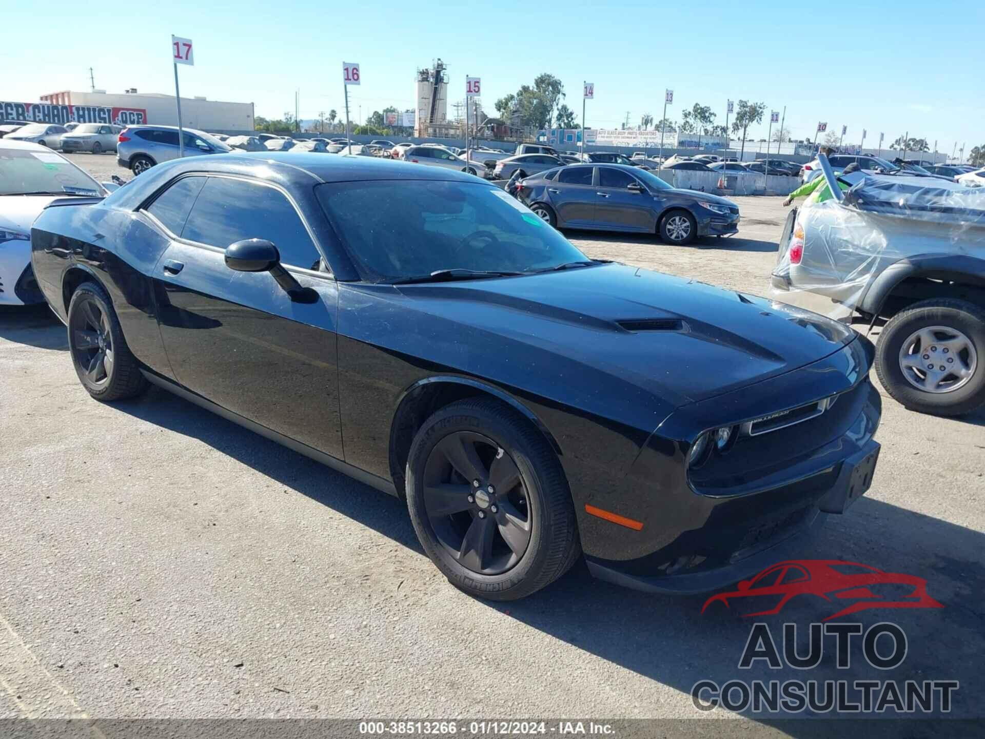 DODGE CHALLENGER 2016 - 2C3CDZAG8GH236486