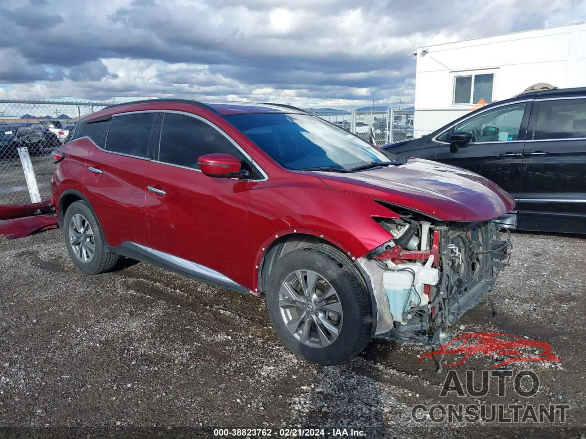 NISSAN MURANO 2018 - 5N1AZ2MG1JN121245