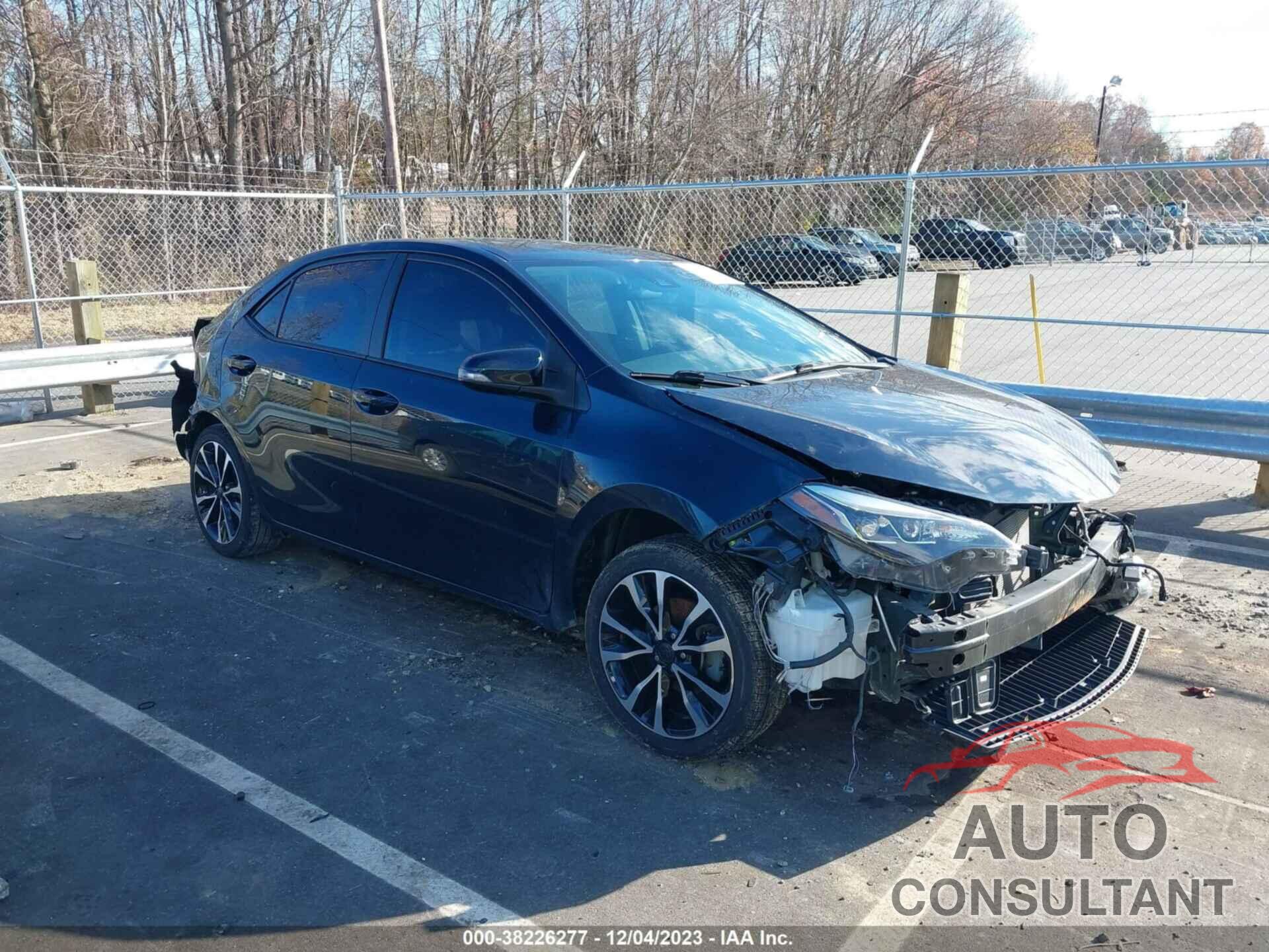 TOYOTA COROLLA 2018 - 2T1BURHE3JC071427