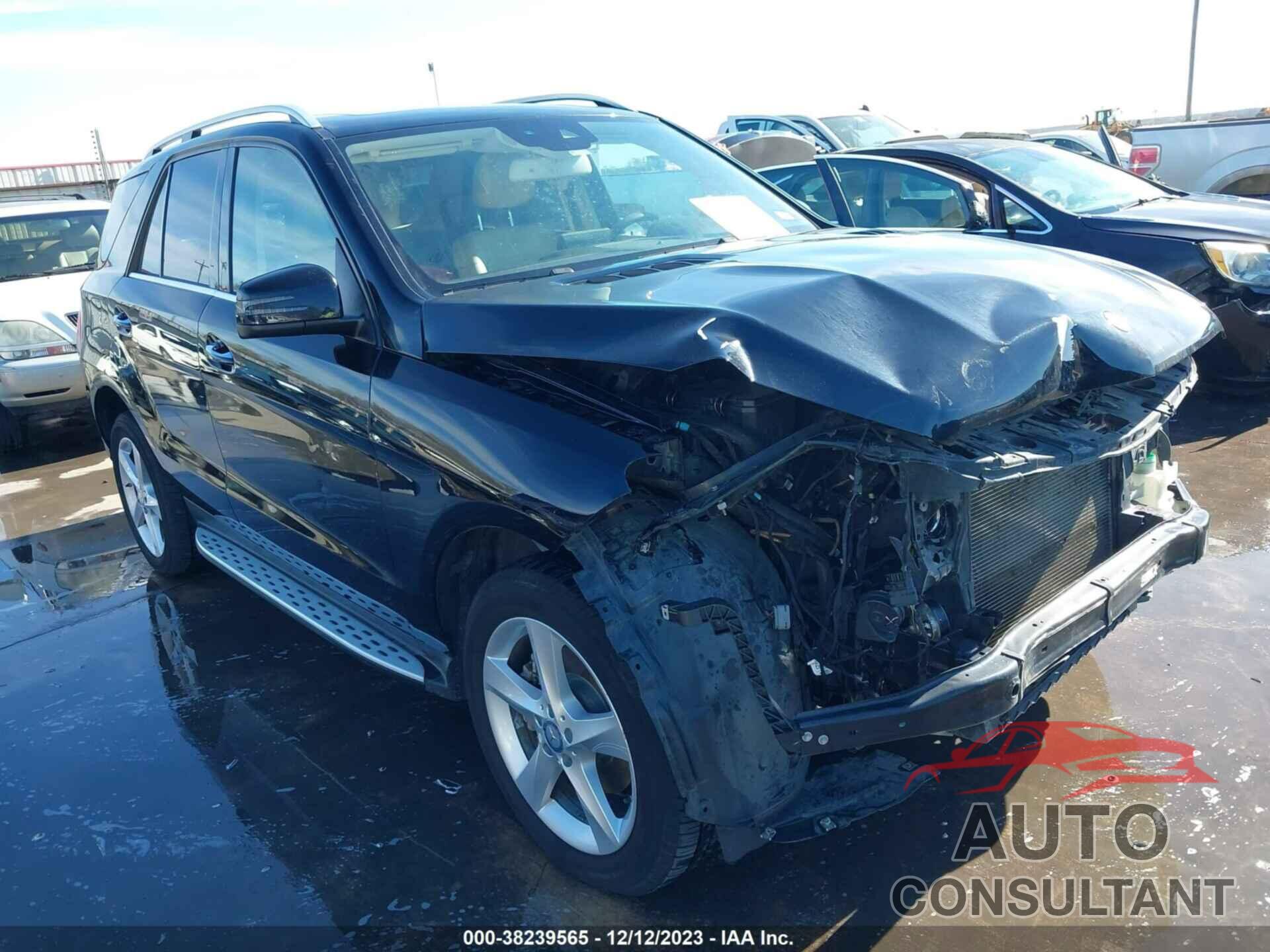 MERCEDES-BENZ GLE 300D 2016 - 4JGDA0EB2GA626674
