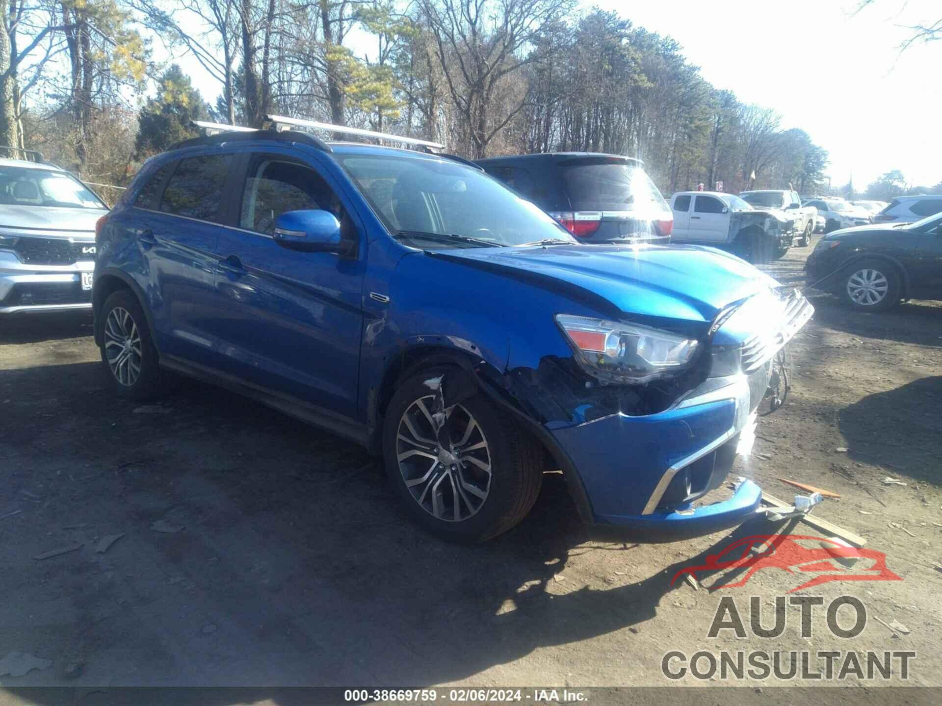 MITSUBISHI OUTLANDER SPORT 2016 - JA4AR4AW4GZ033135