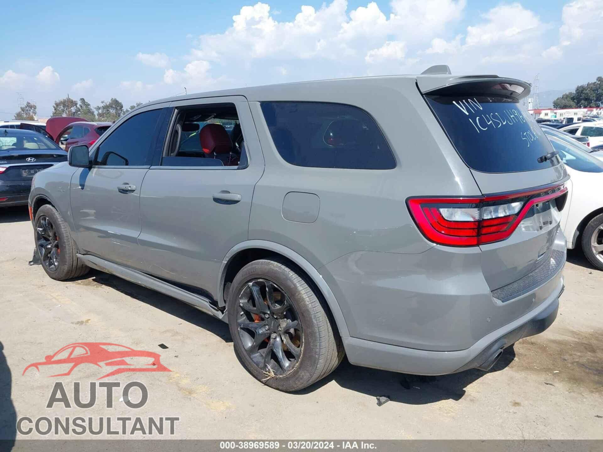 DODGE DURANGO 2021 - 1C4SDJH96MC626596