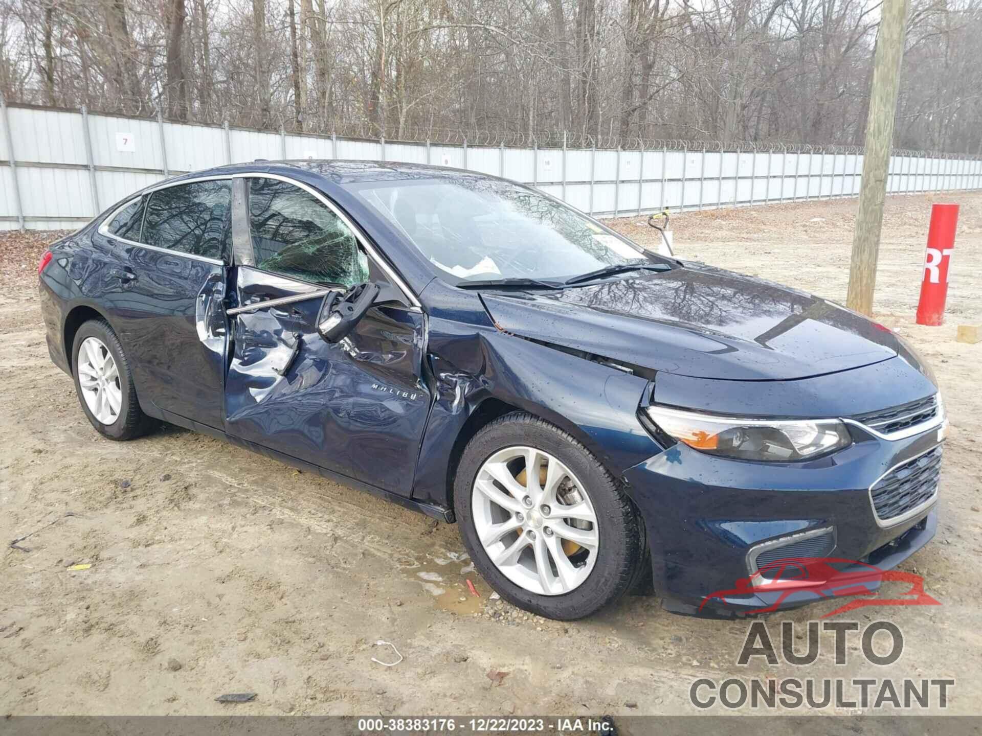 CHEVROLET MALIBU 2016 - 1G1ZE5ST8GF282269