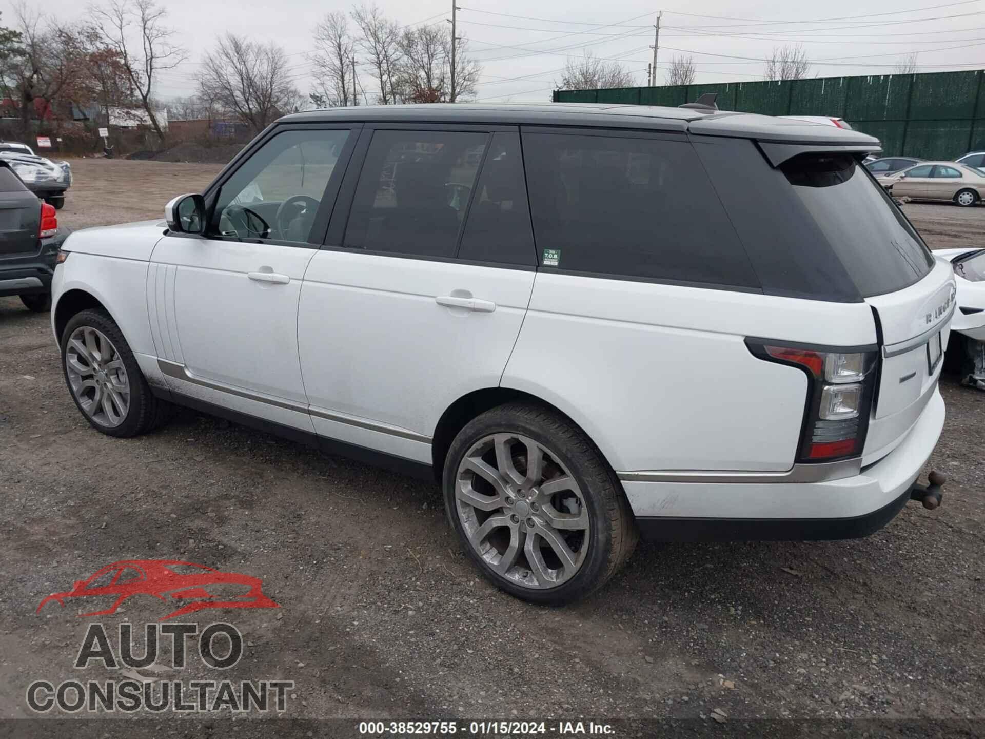 LAND ROVER RANGE ROVER 2016 - SALGS2EF9GA297767
