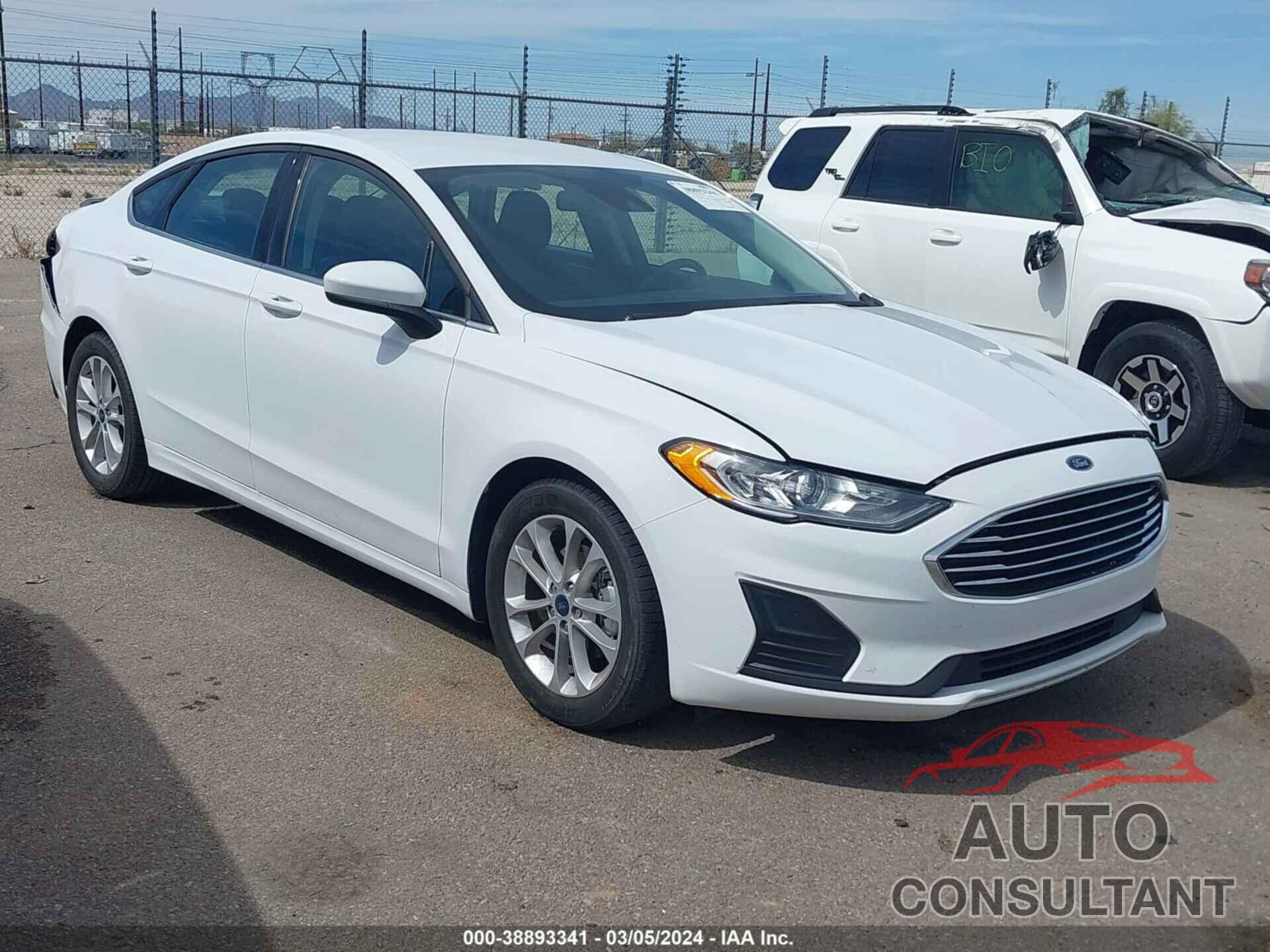FORD FUSION 2020 - 3FA6P0HD9LR261540