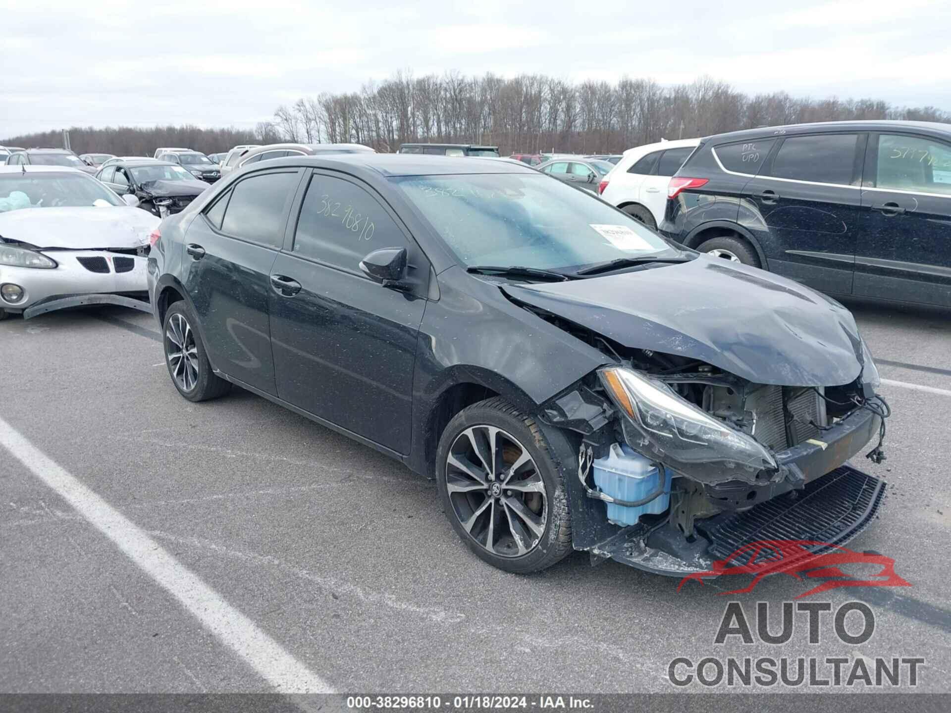 TOYOTA COROLLA 2017 - 5YFBURHE9HP665806