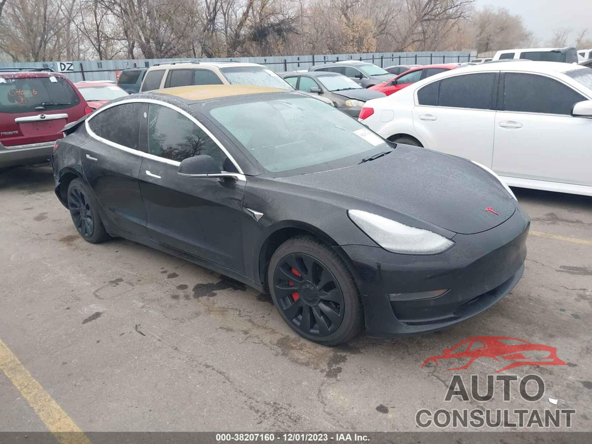 TESLA MODEL 3 2018 - 5YJ3E1EB9JF073255