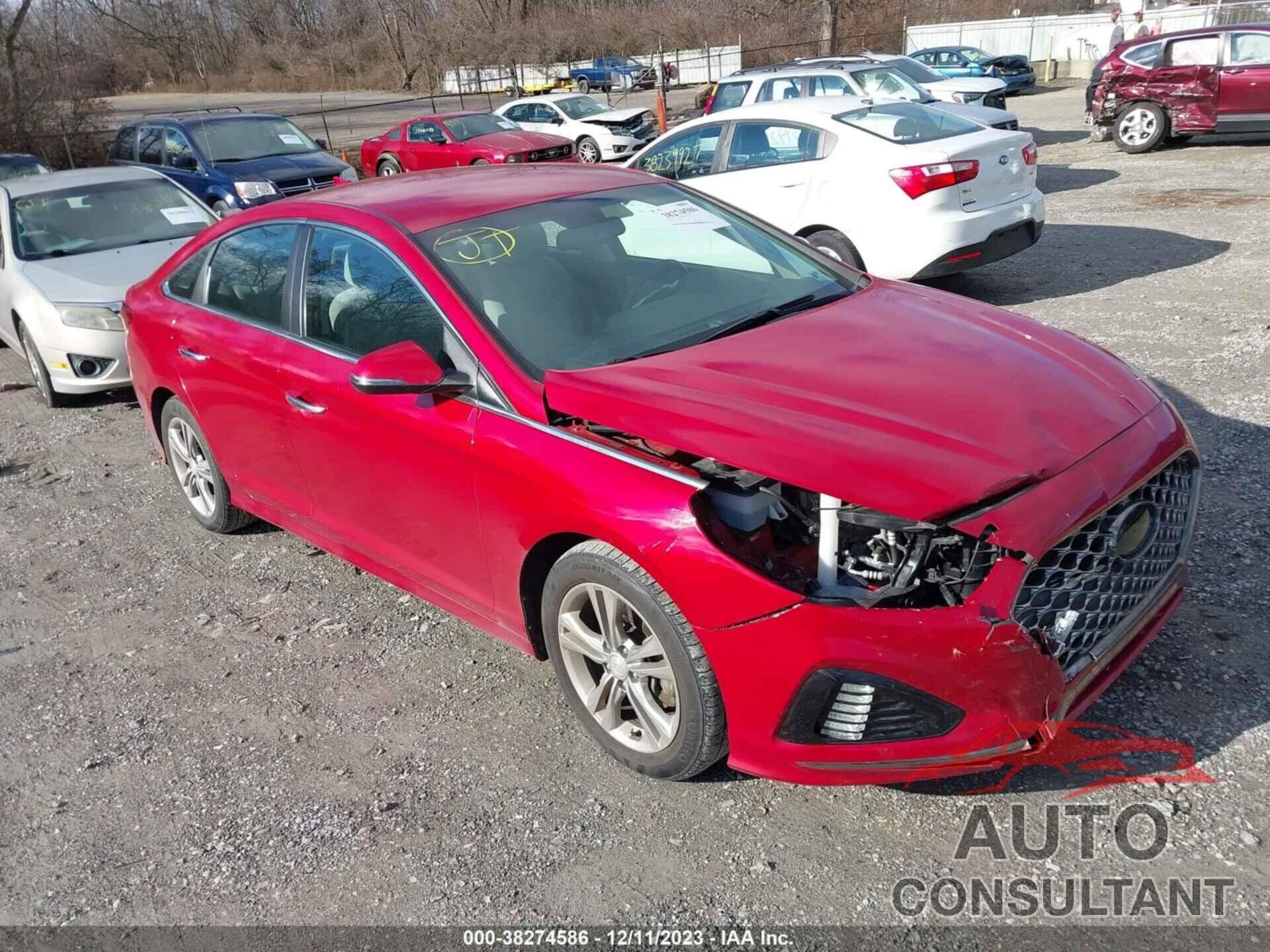 HYUNDAI SONATA 2018 - 5NPE34AFXJH710552