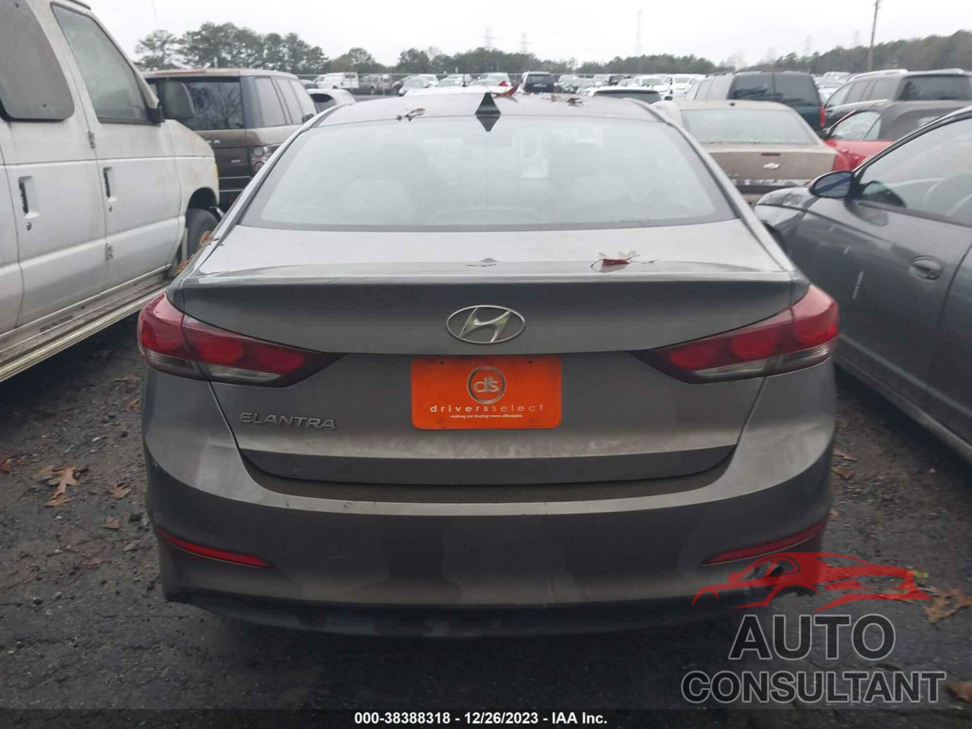 HYUNDAI ELANTRA 2018 - 5NPD84LF6JH246850