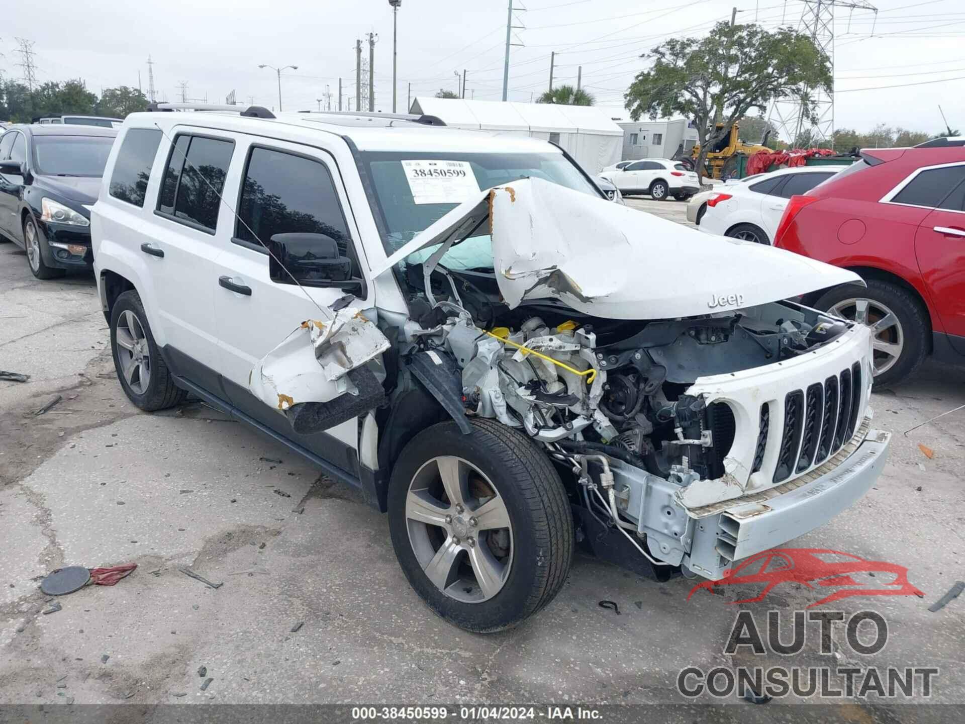 JEEP PATRIOT 2016 - 1C4NJPFA1GD806427