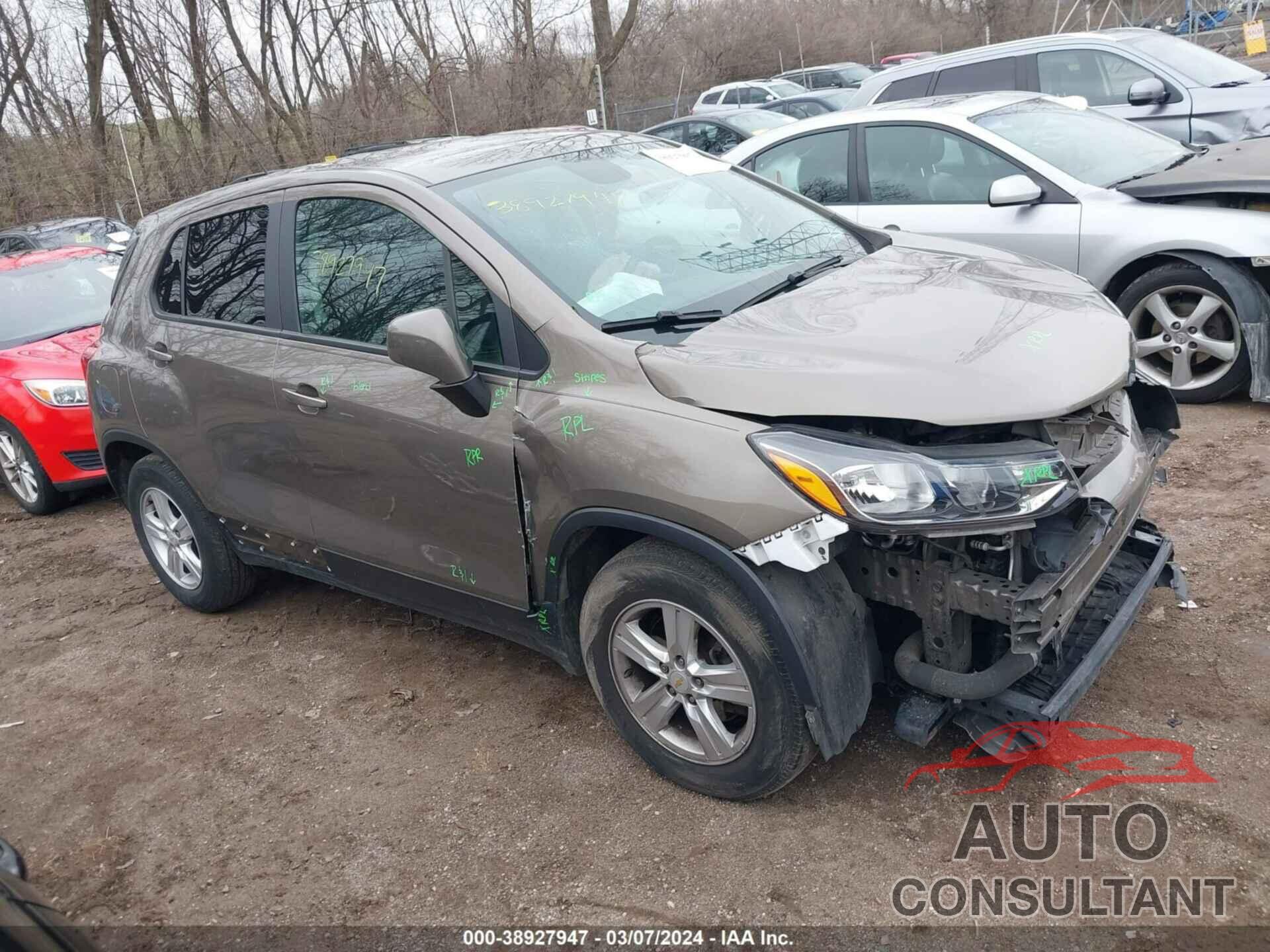 CHEVROLET TRAX 2020 - KL7CJKSBXLB336880