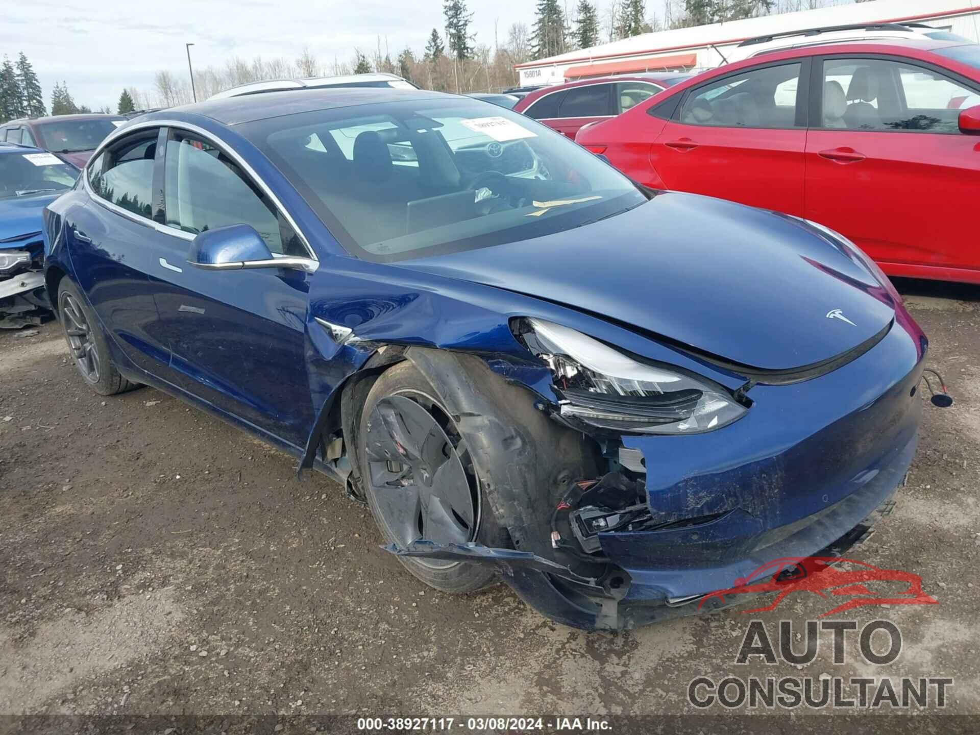 TESLA MODEL 3 2019 - 5YJ3E1EB3KF191349