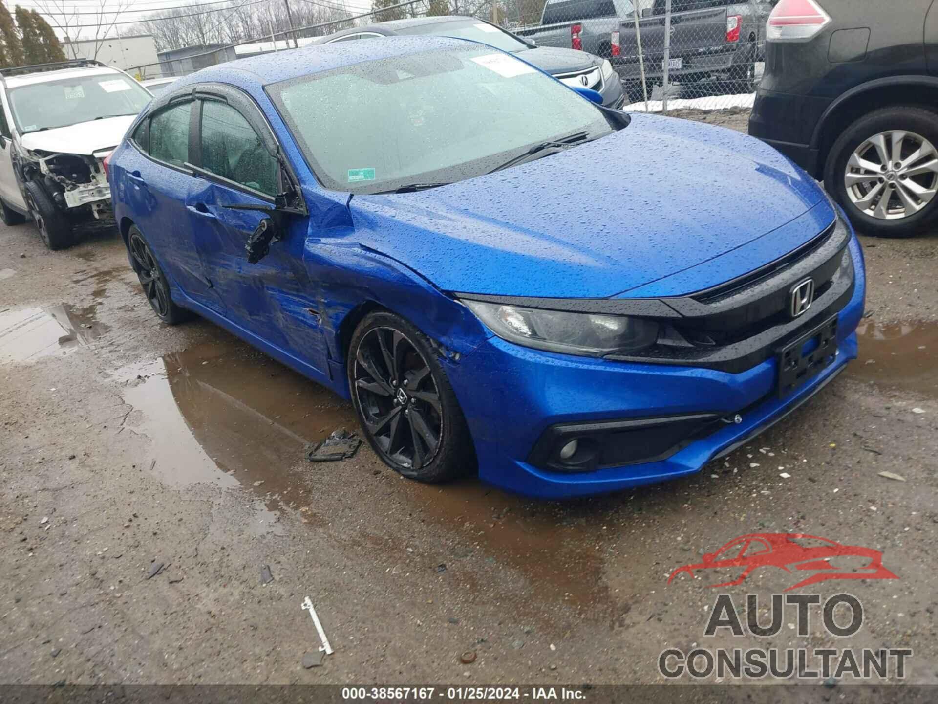 HONDA CIVIC 2019 - 19XFC2F88KE201133