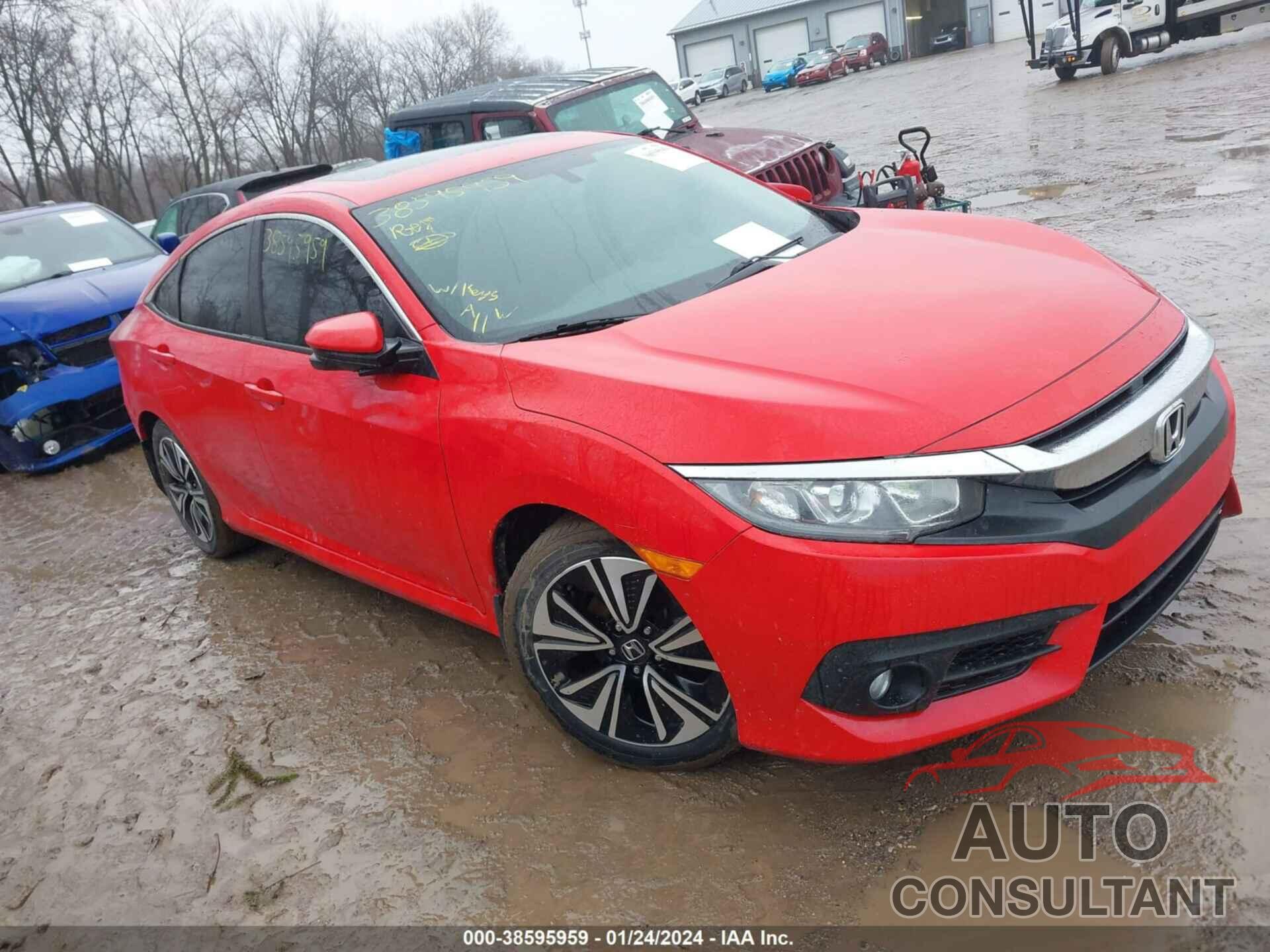 HONDA CIVIC 2017 - 2HGFC1E34HH657242