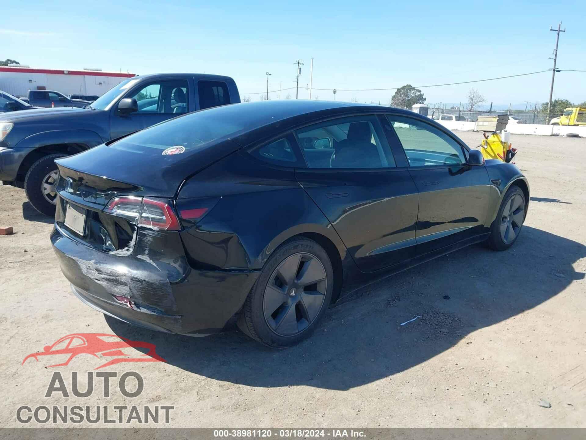 TESLA MODEL 3 2021 - 5YJ3E1EA8MF878076