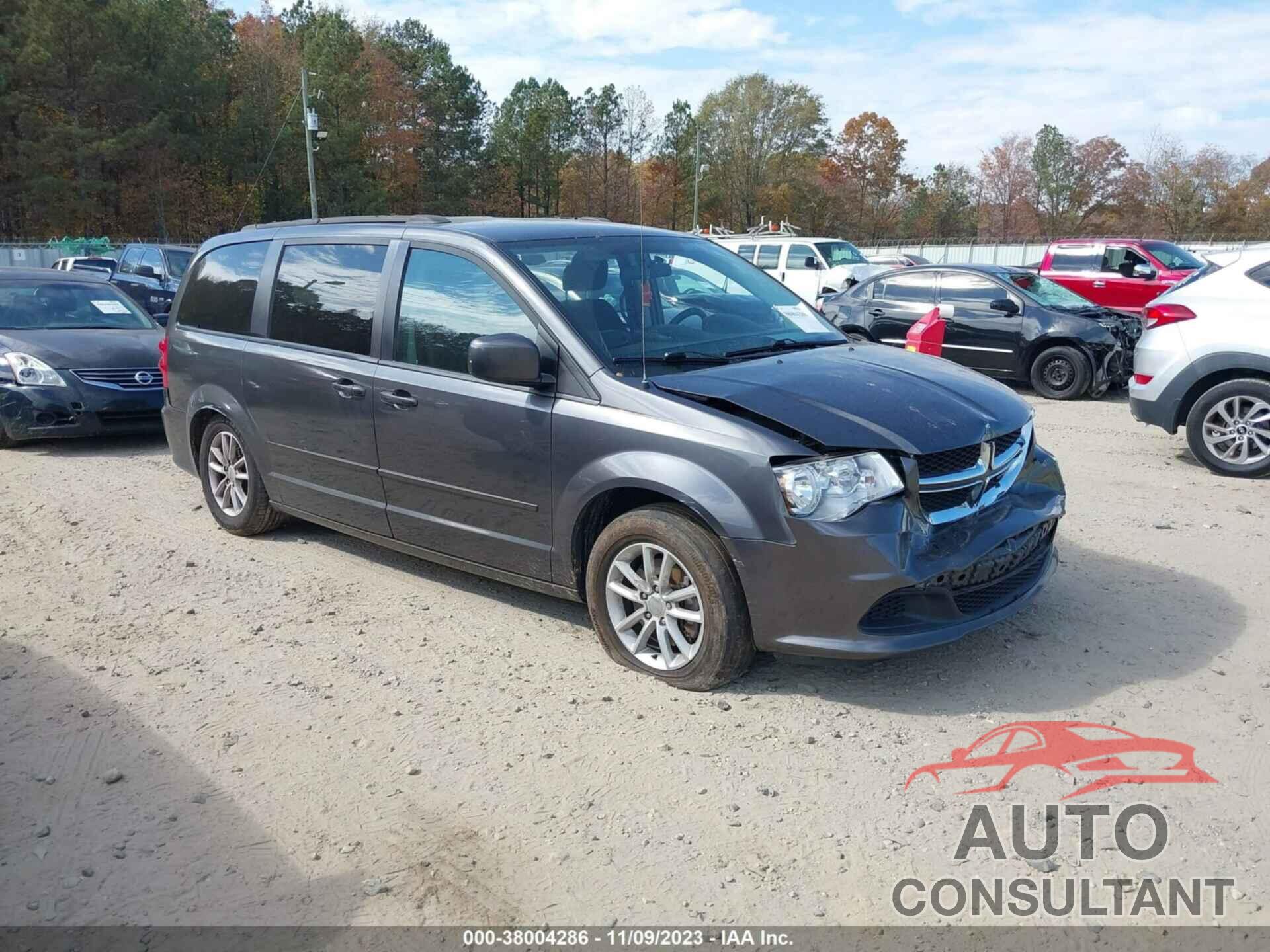 DODGE GRAND CARAVAN 2016 - 2C4RDGCG7GR373629