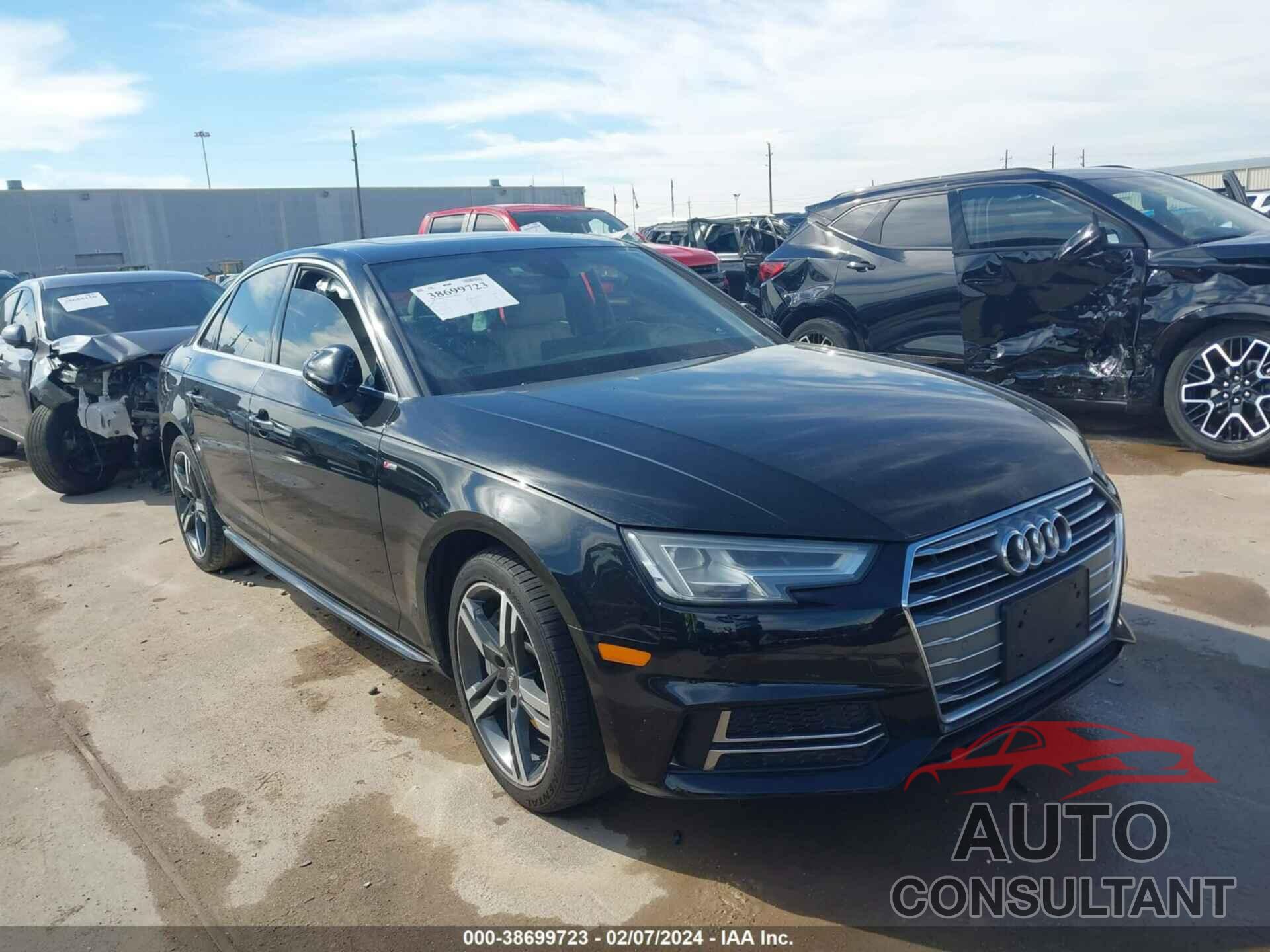 AUDI A4 2017 - WAUENAF43HN071986