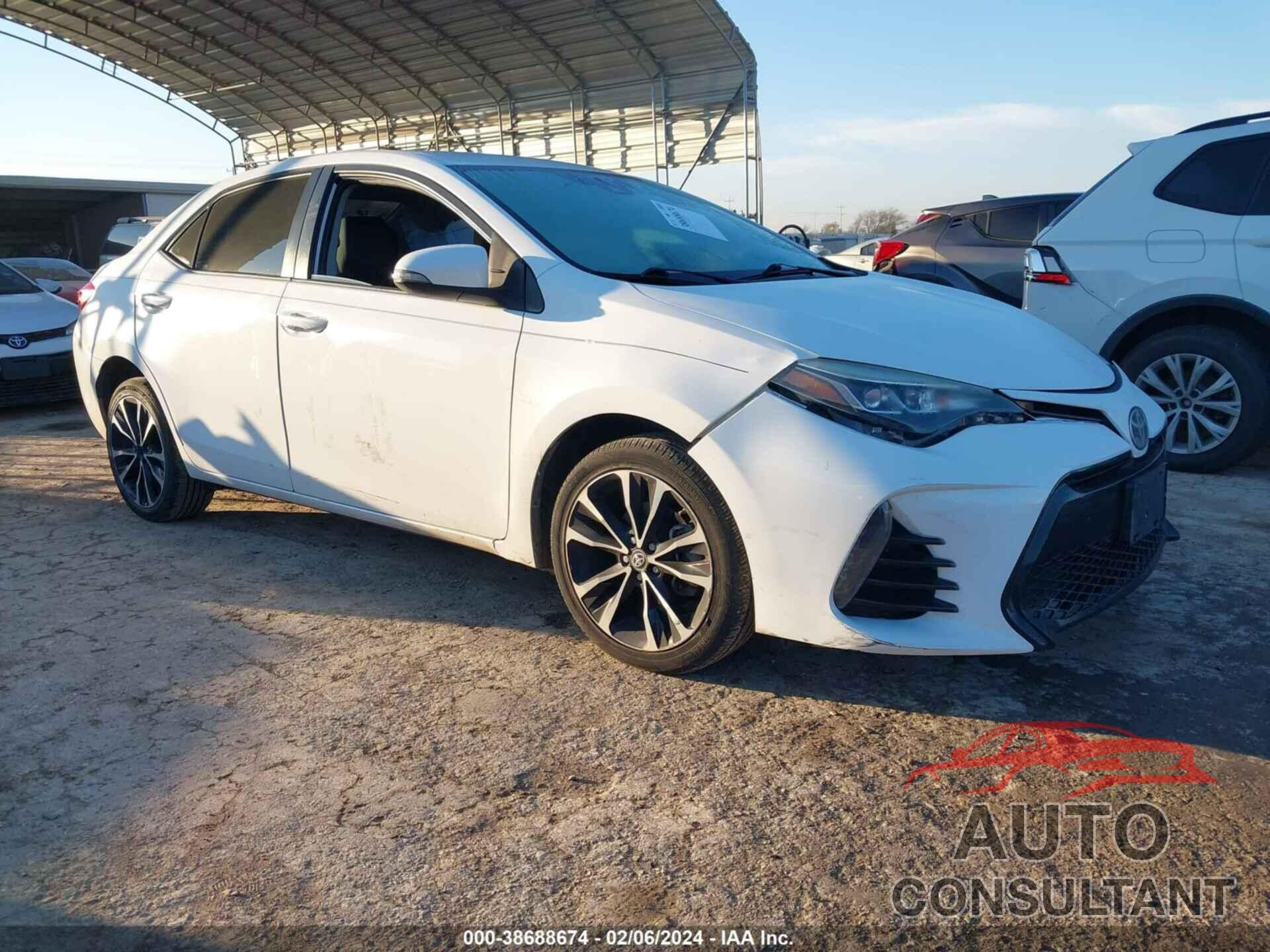 TOYOTA COROLLA 2017 - 5YFBURHE1HP729286