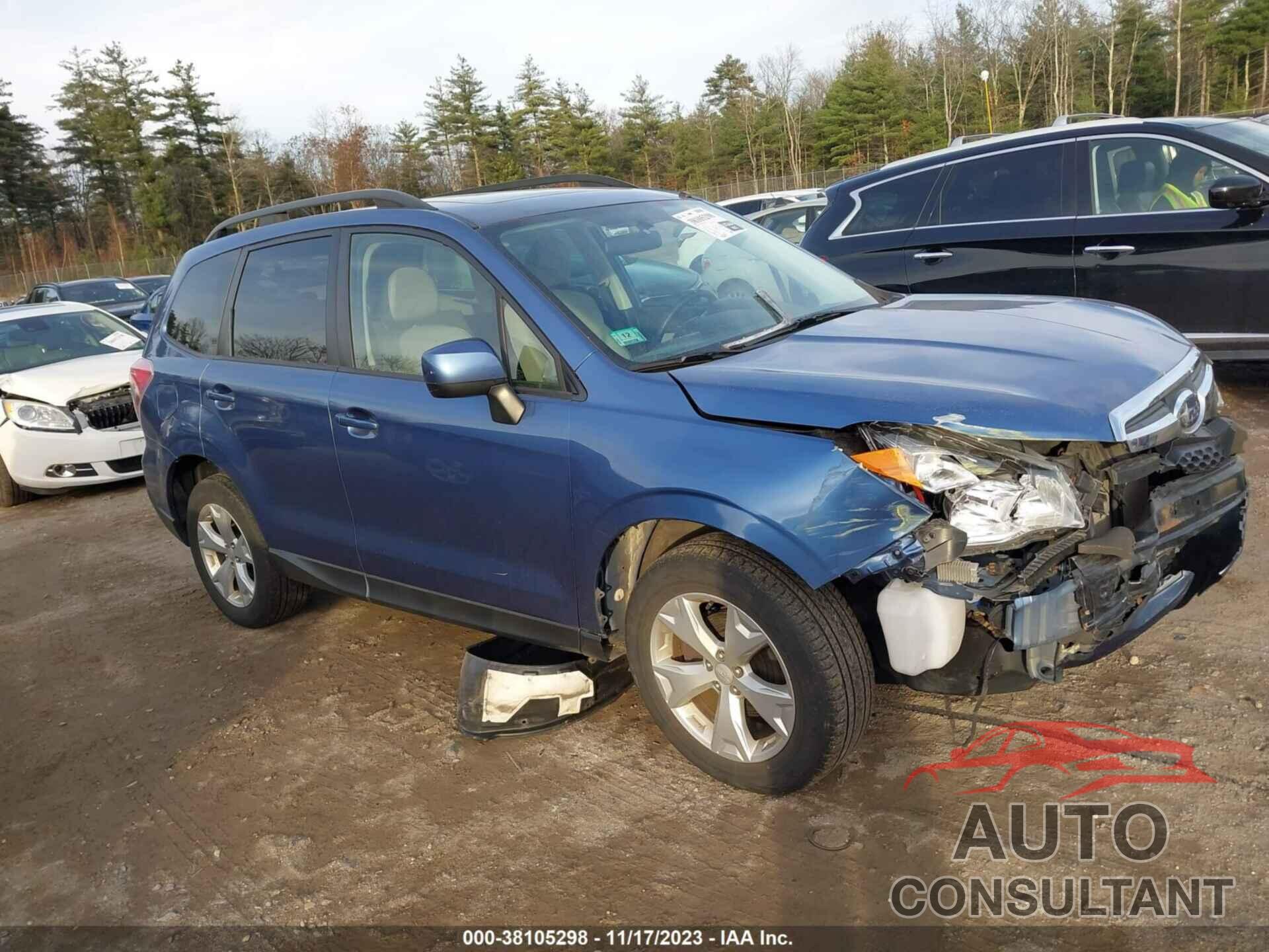 SUBARU FORESTER 2015 - JF2SJADC8FH584482