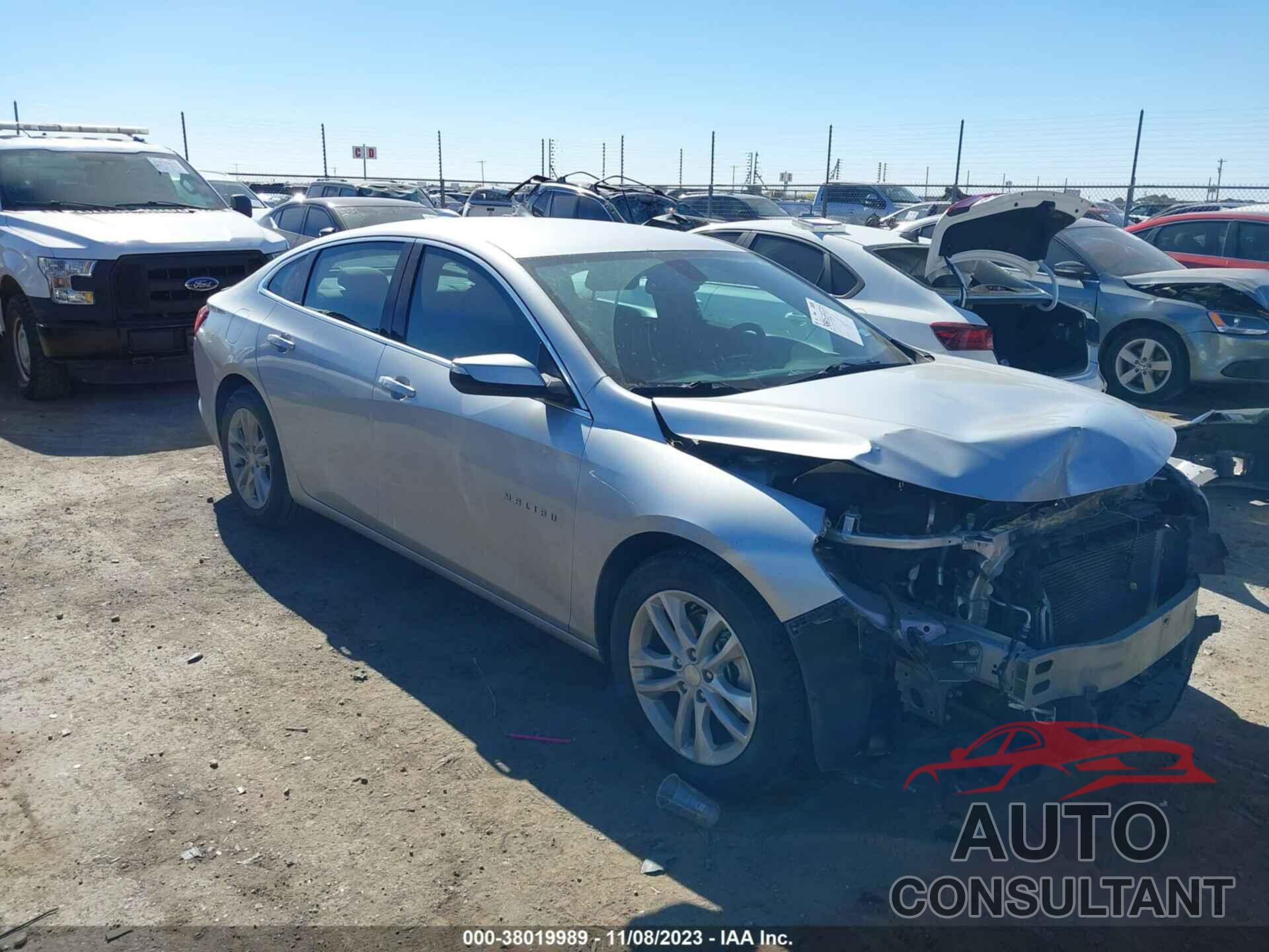 CHEVROLET MALIBU 2017 - 1G1ZE5ST7HF206494