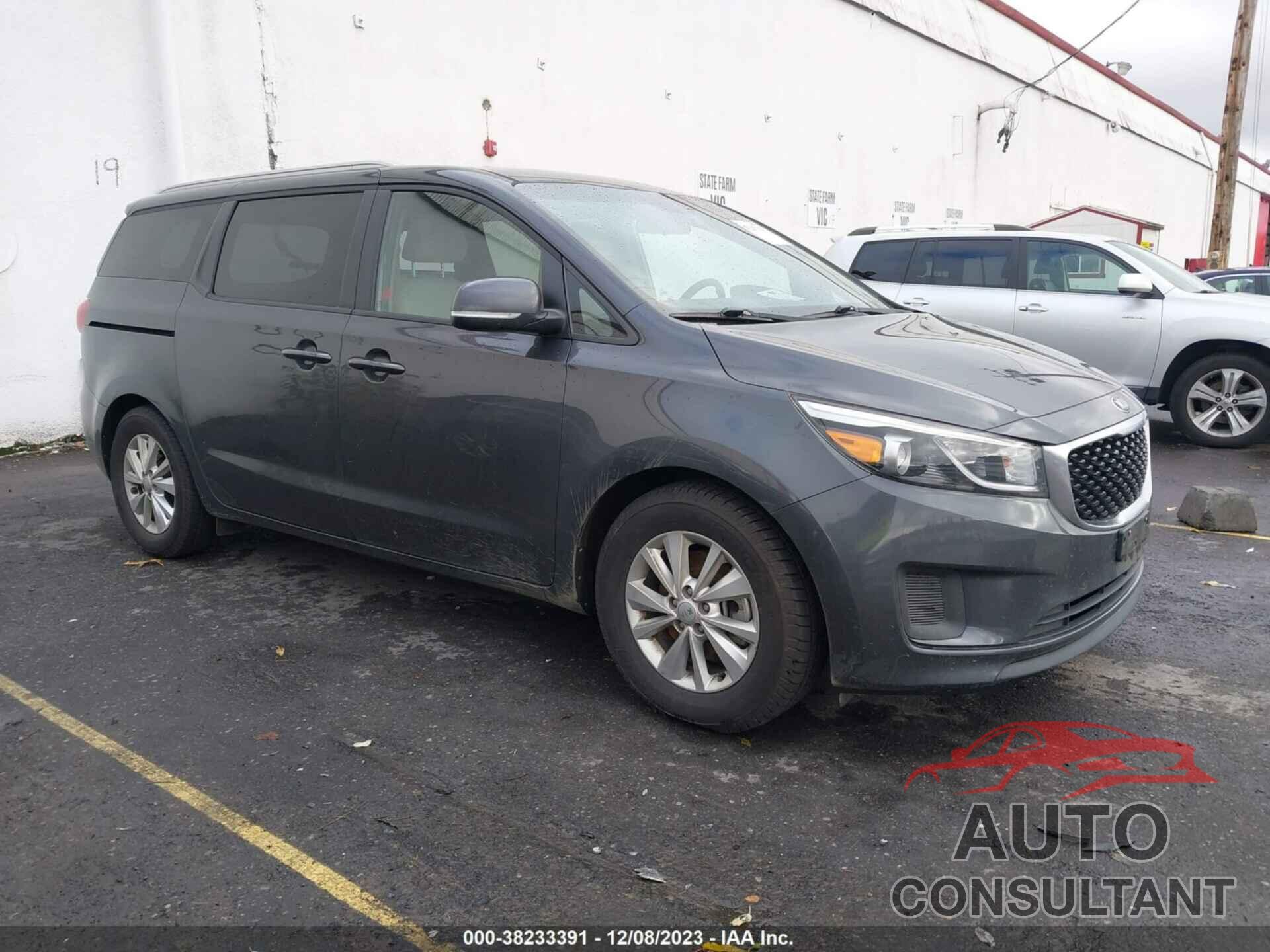 KIA SEDONA 2016 - KNDMB5C12G6151667