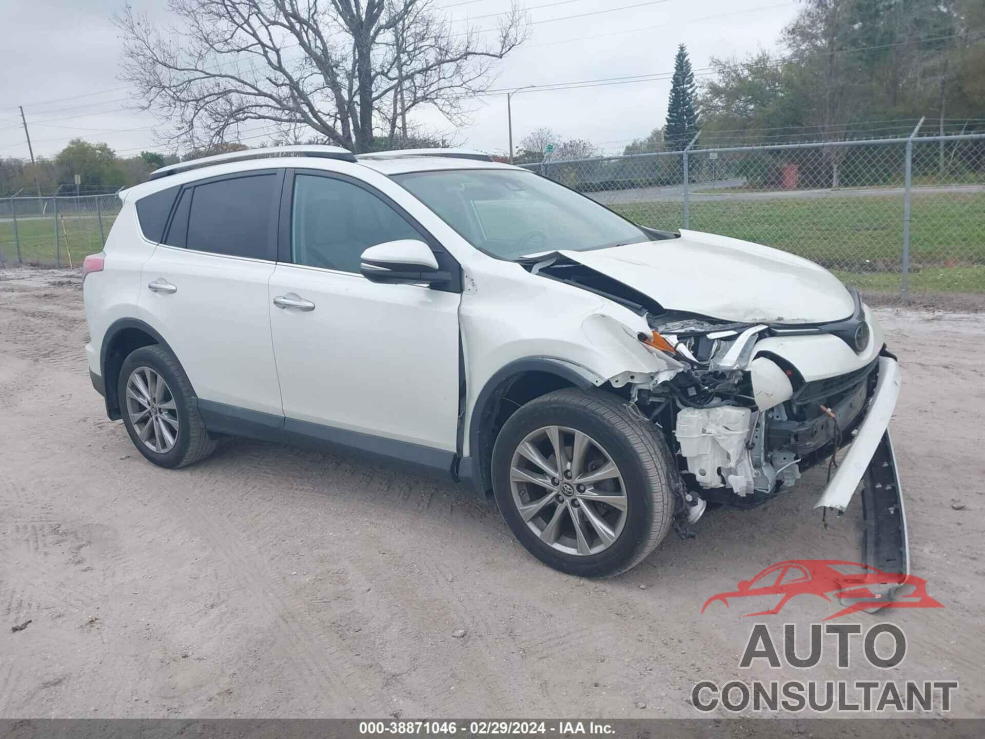 TOYOTA RAV4 2016 - 2T3DFREV3GW441474