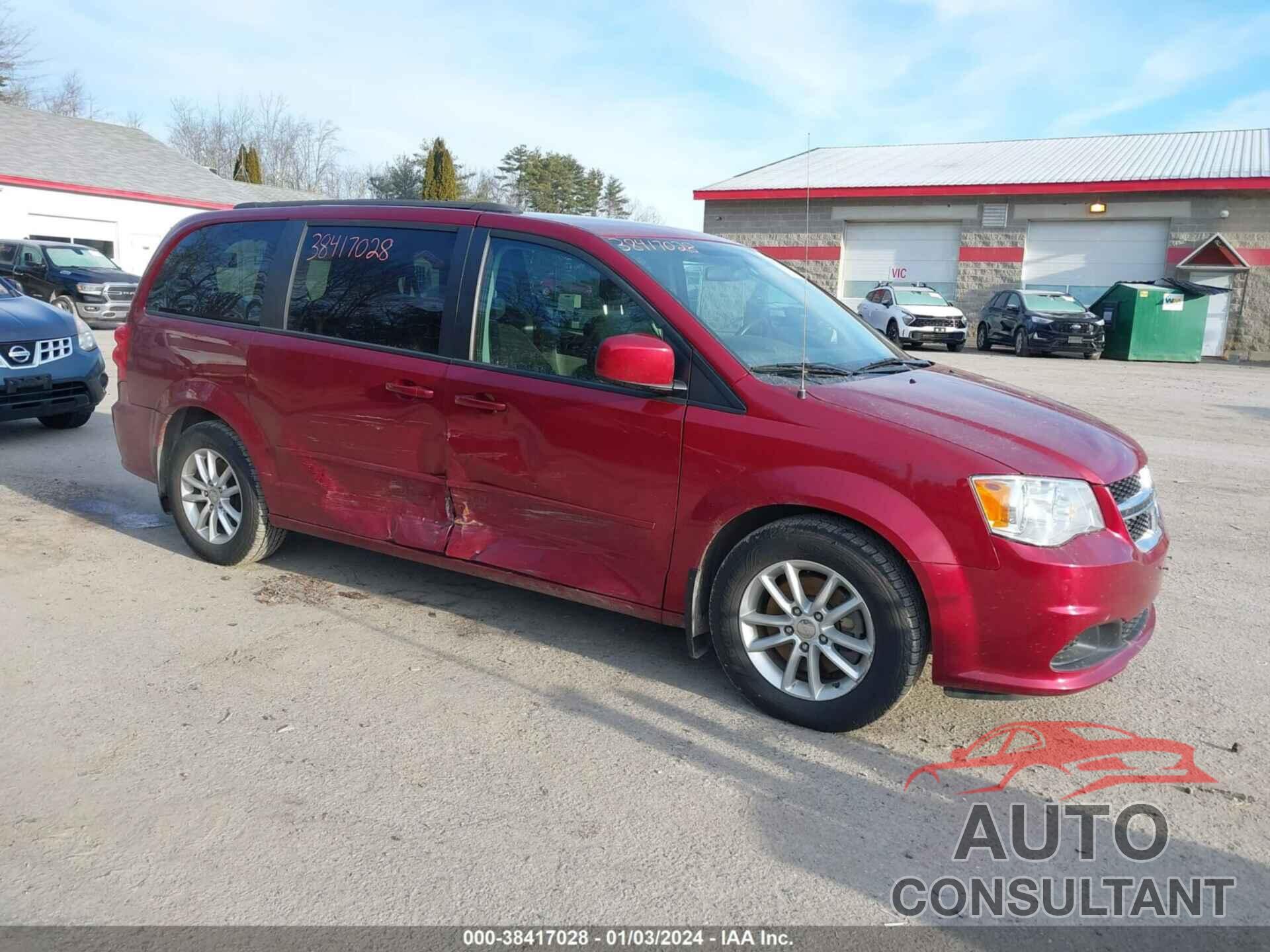 DODGE GRAND CARAVAN 2016 - 2C4RDGCG1GR203038