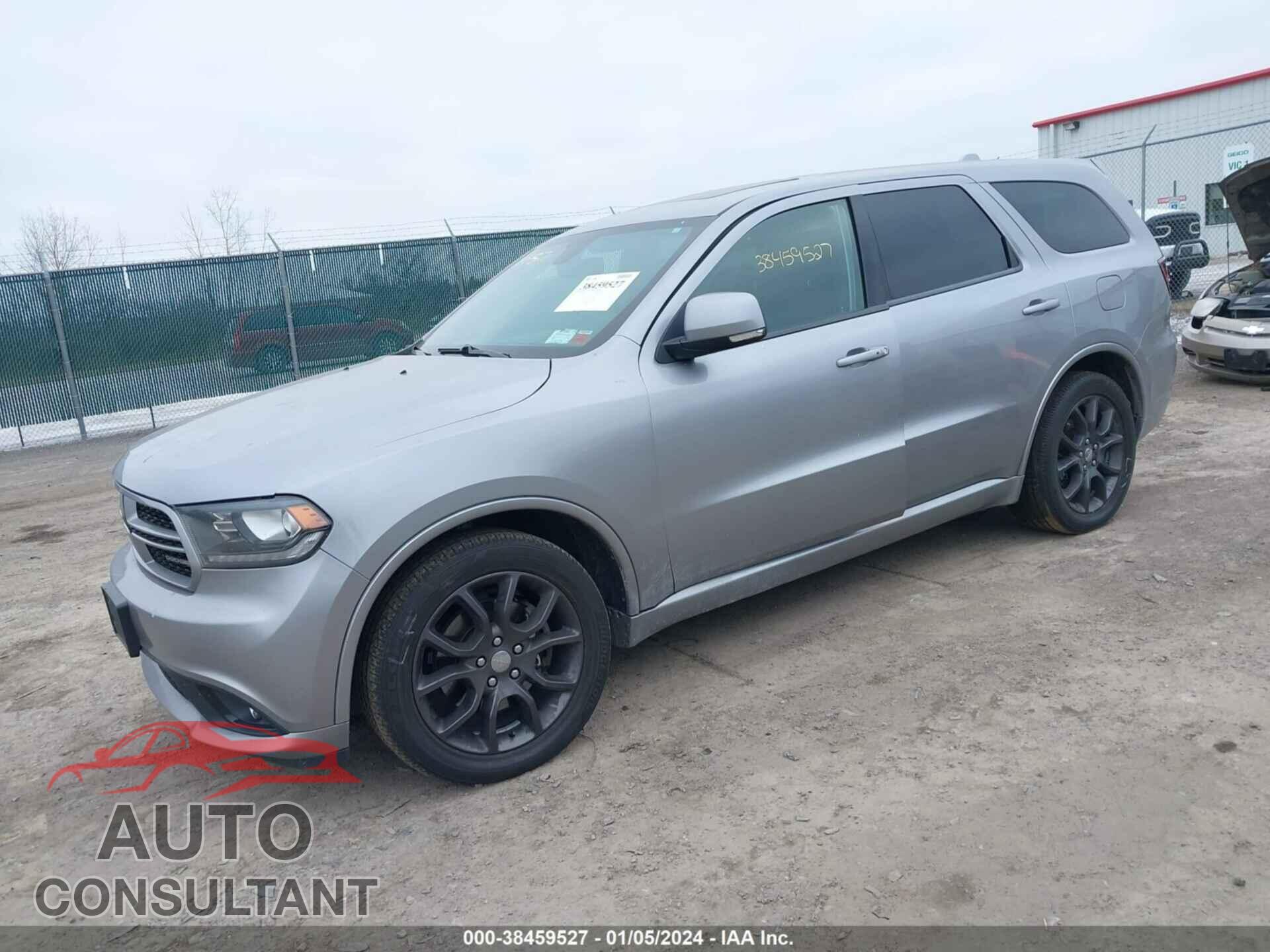 DODGE DURANGO 2017 - 1C4SDJCT0HC783209