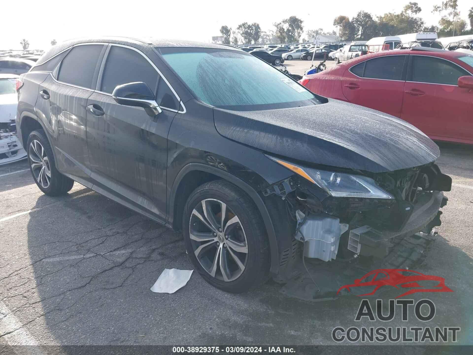 LEXUS RX 2016 - 2T2ZZMCA7GC028690